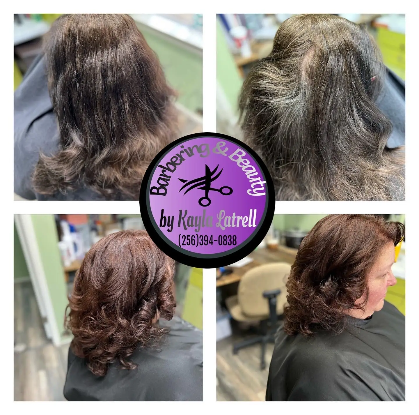 Work by Barbering & Beauty by Kayla Latrell