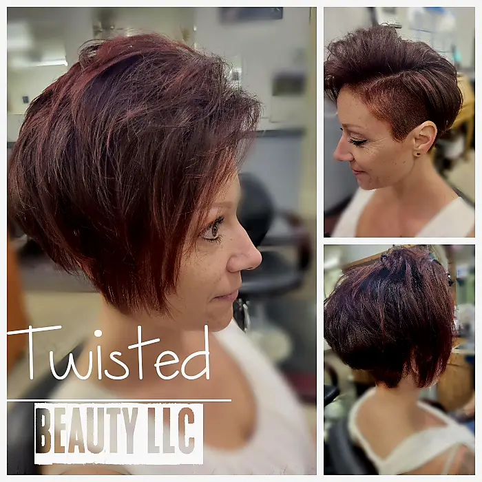 Short haircut 