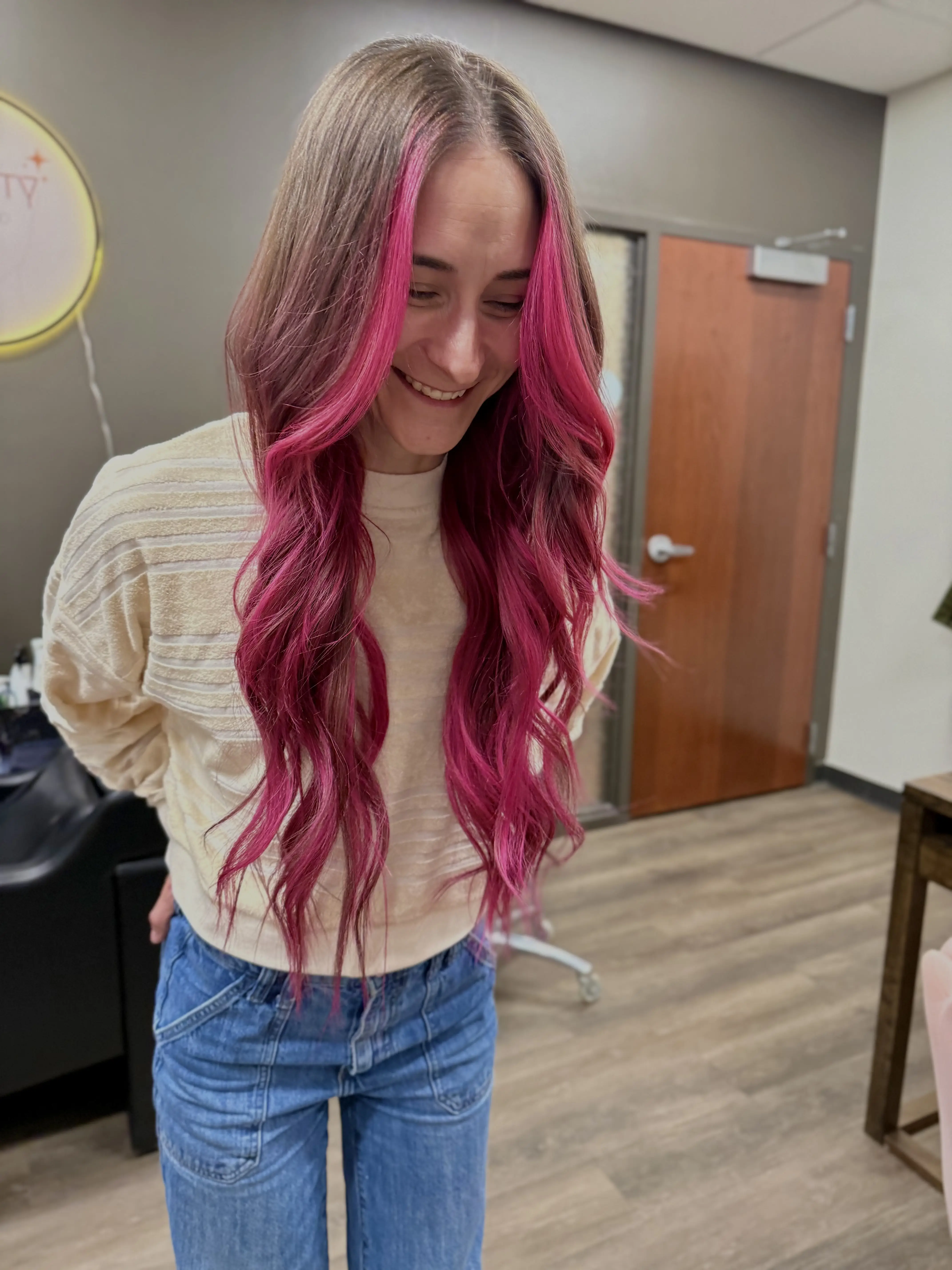 Hair Extension Artist Portfolio Photo