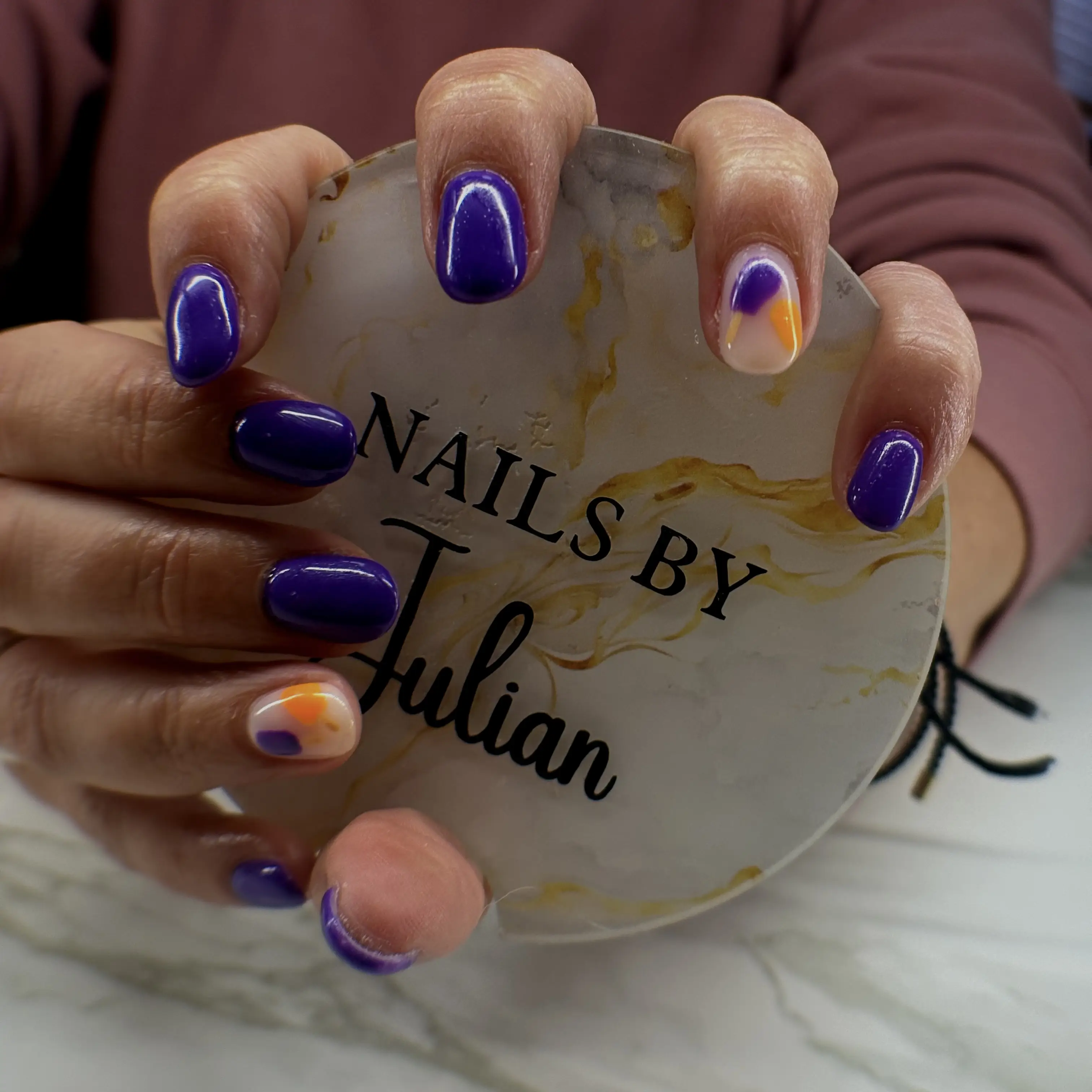 Work by Nails by Julian