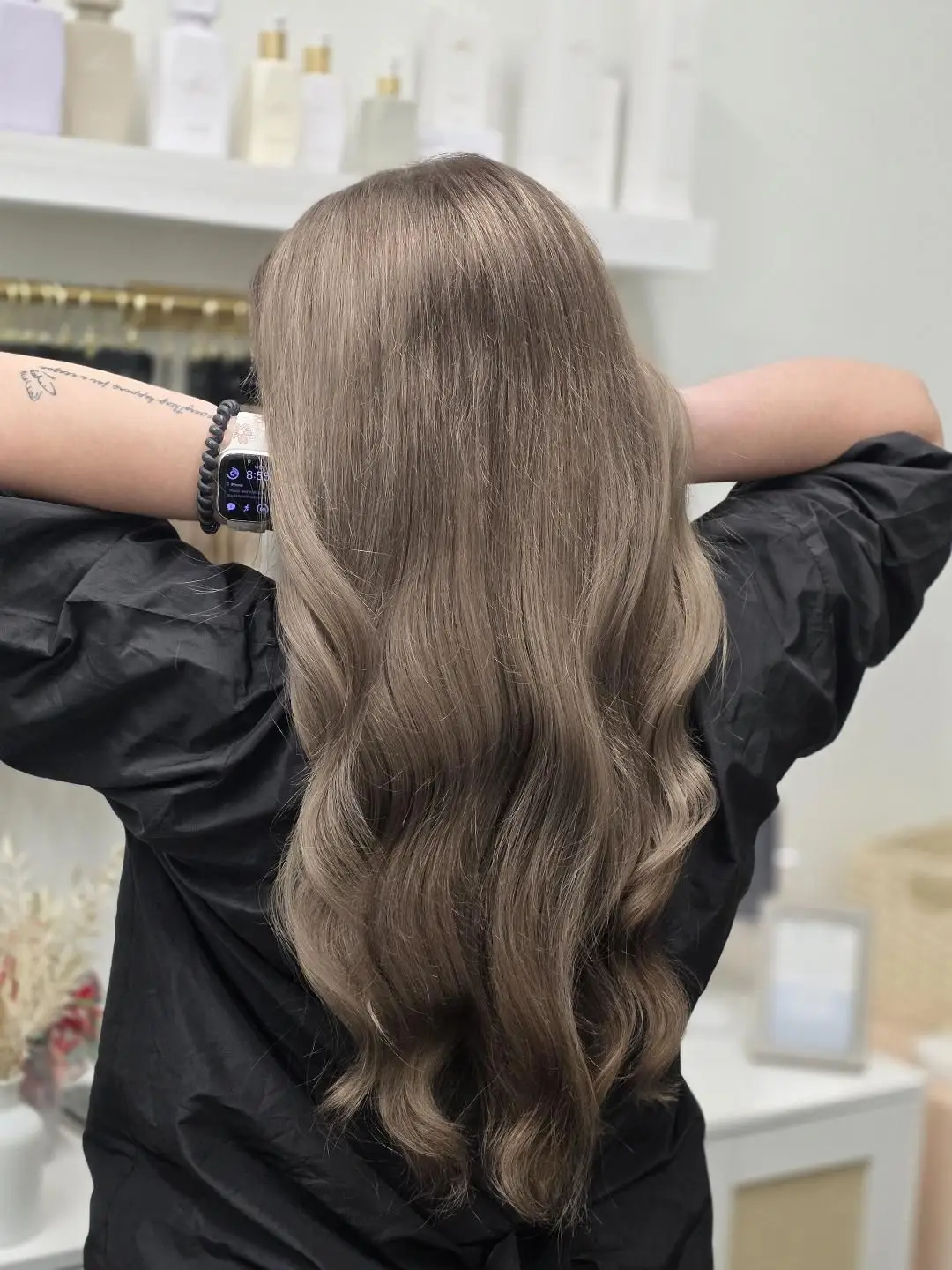 Hair Extension Artist Portfolio Photo