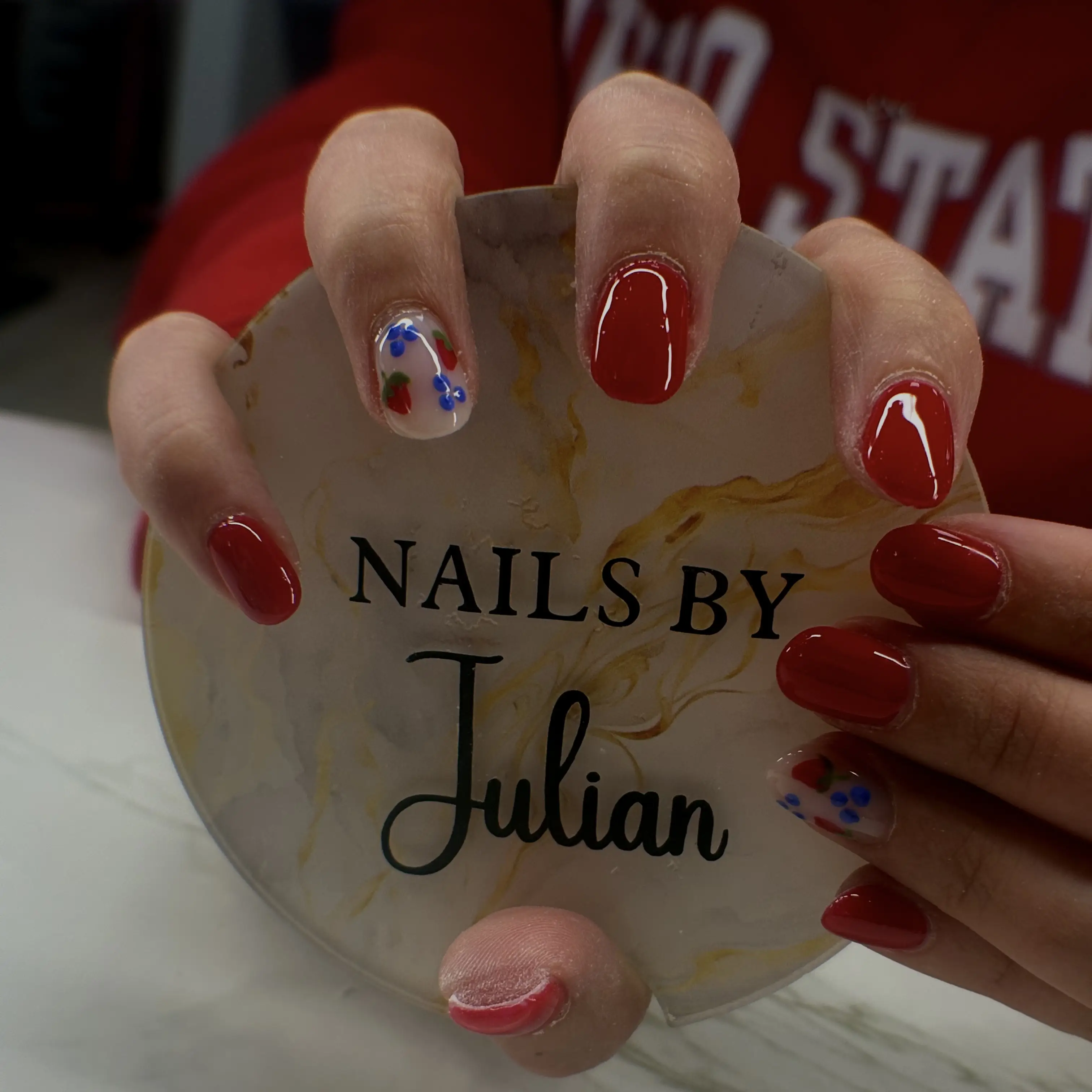 Work by Nails by Julian
