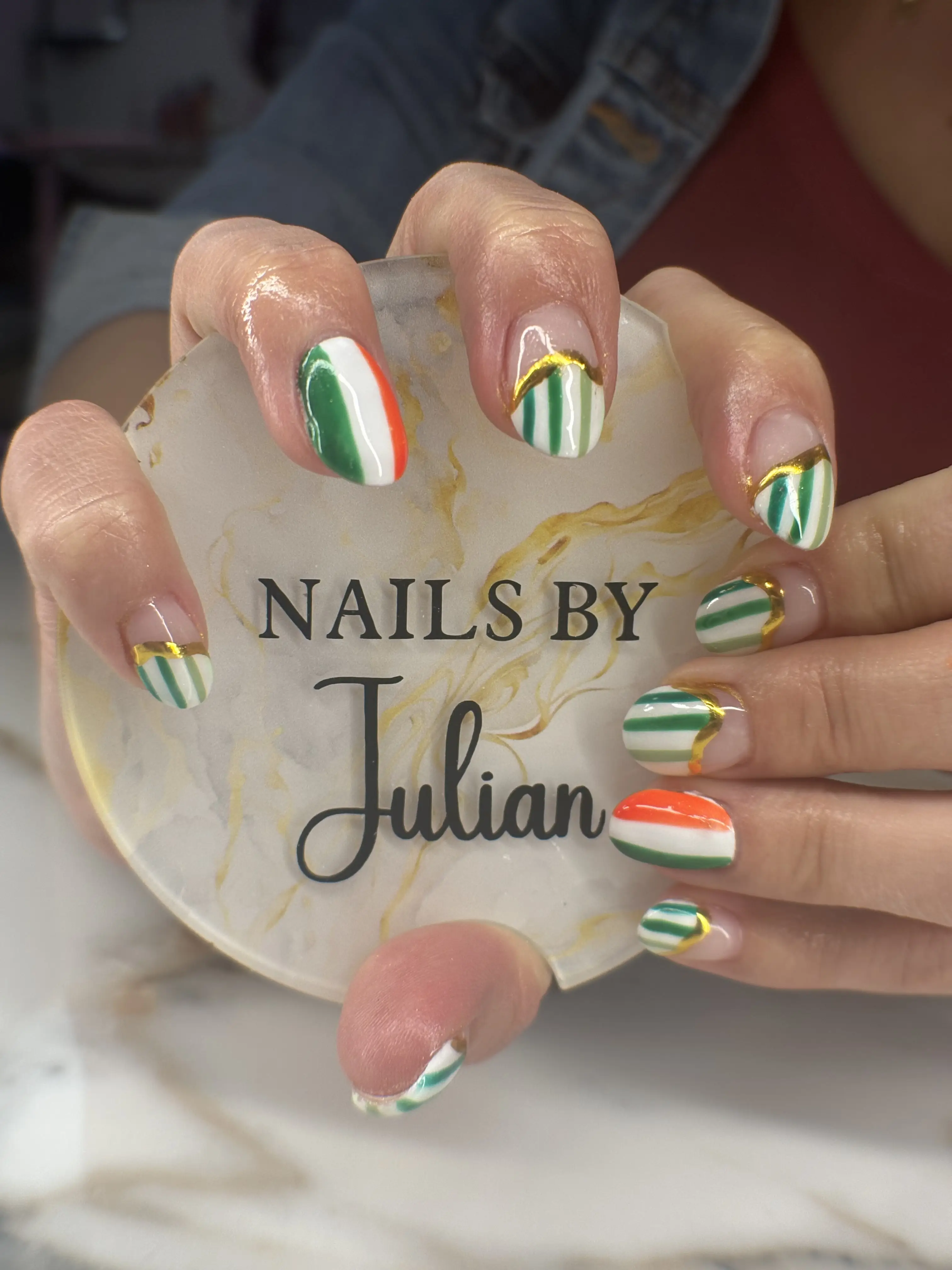 Work by Nails by Julian