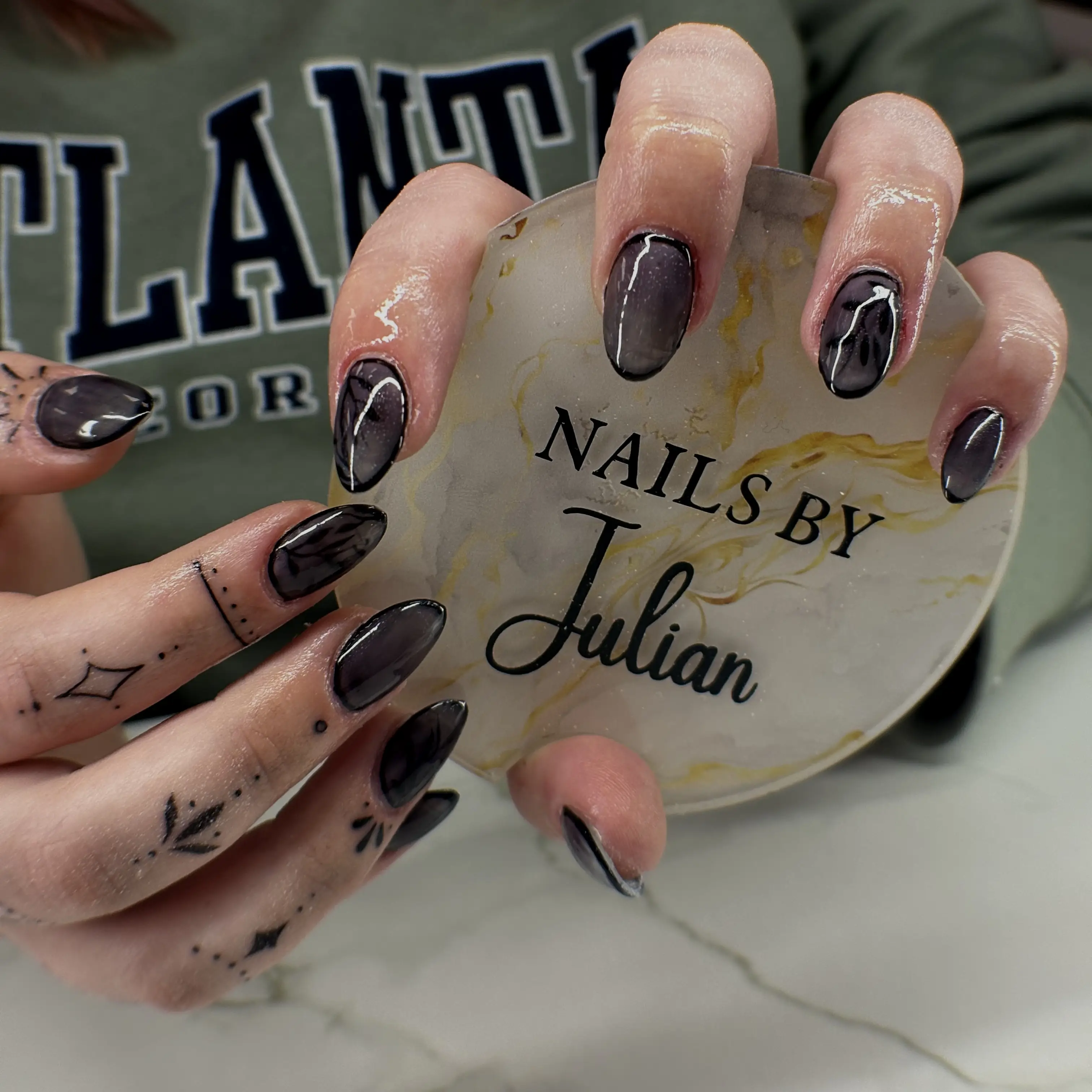 Work by Nails by Julian