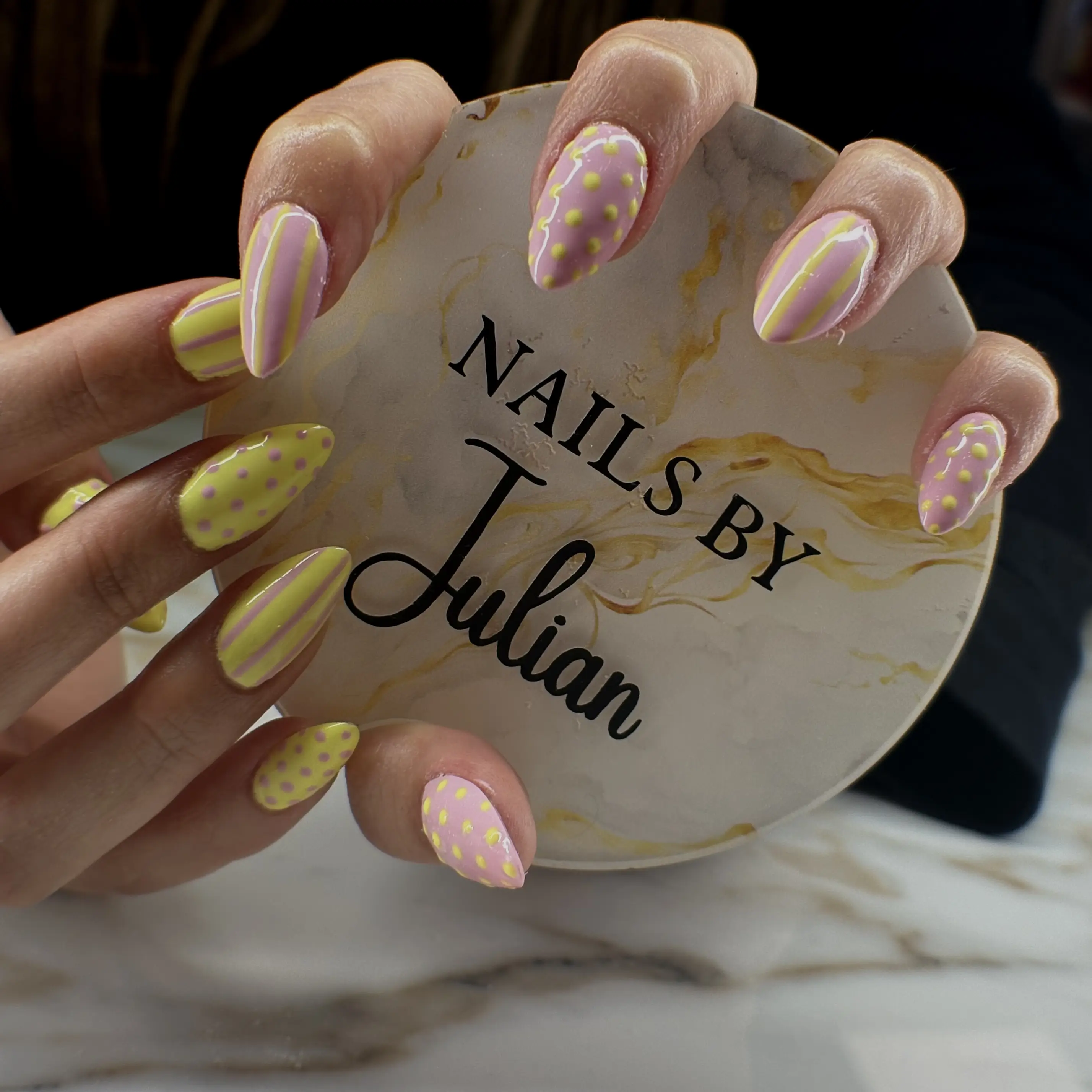Work by Nails by Julian
