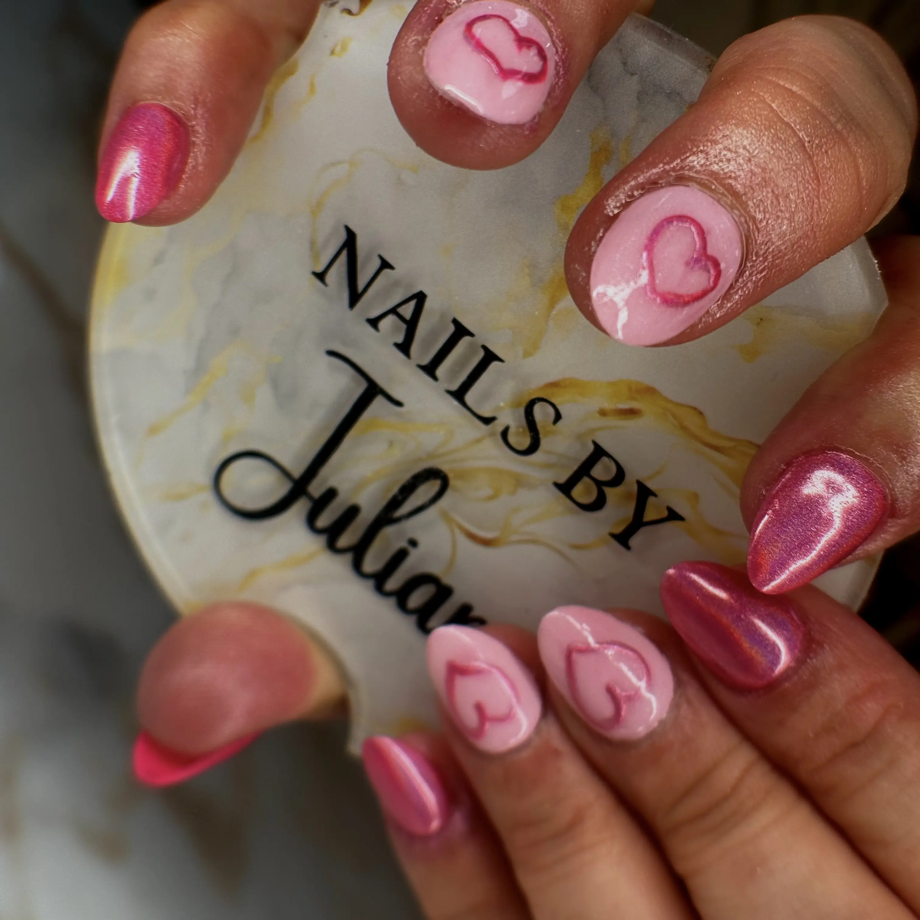 Work by Nails by Julian