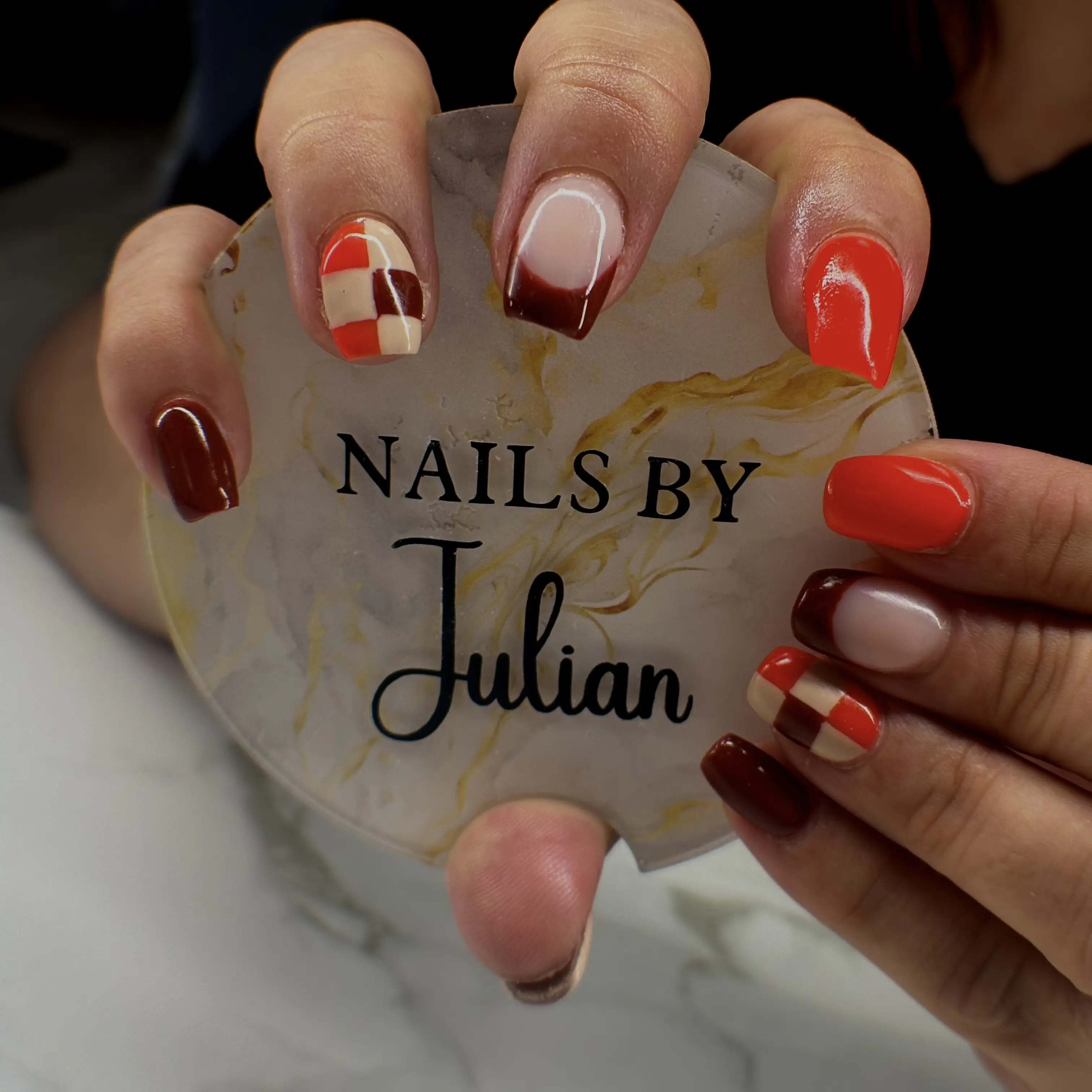 Work by Nails by Julian