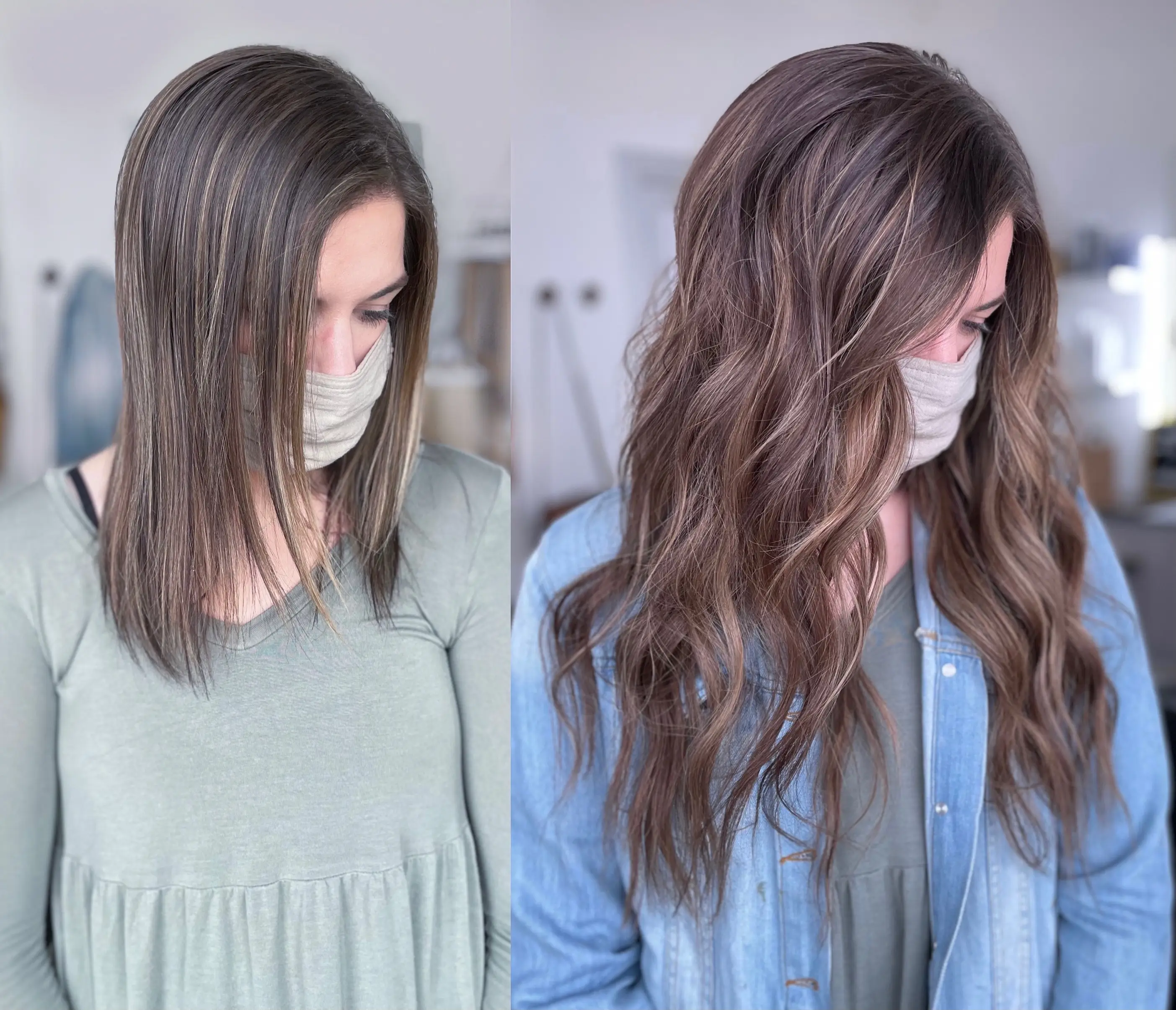 Hair Extension Artist Portfolio Photo