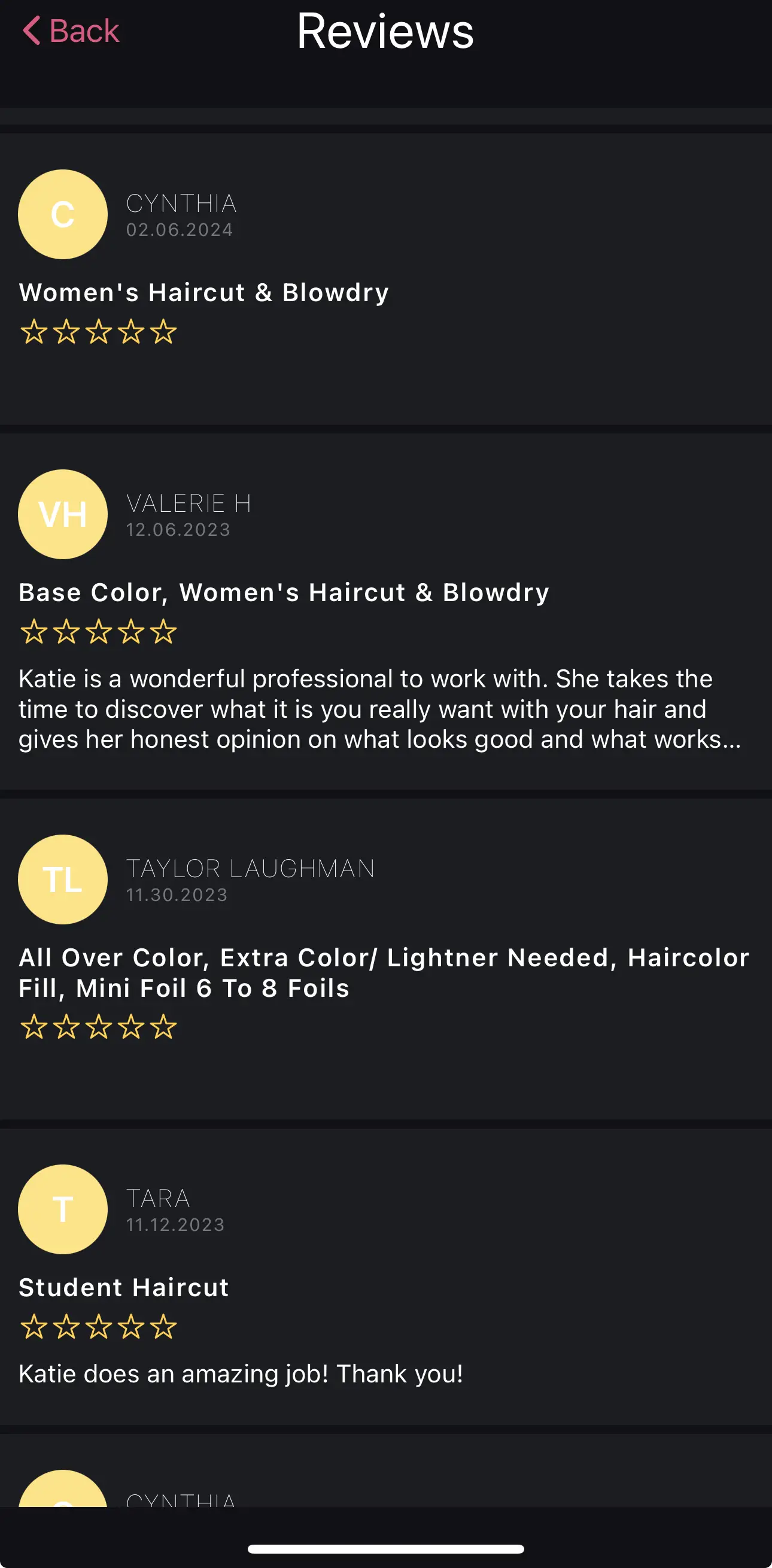 Stylist Portfolio Photo