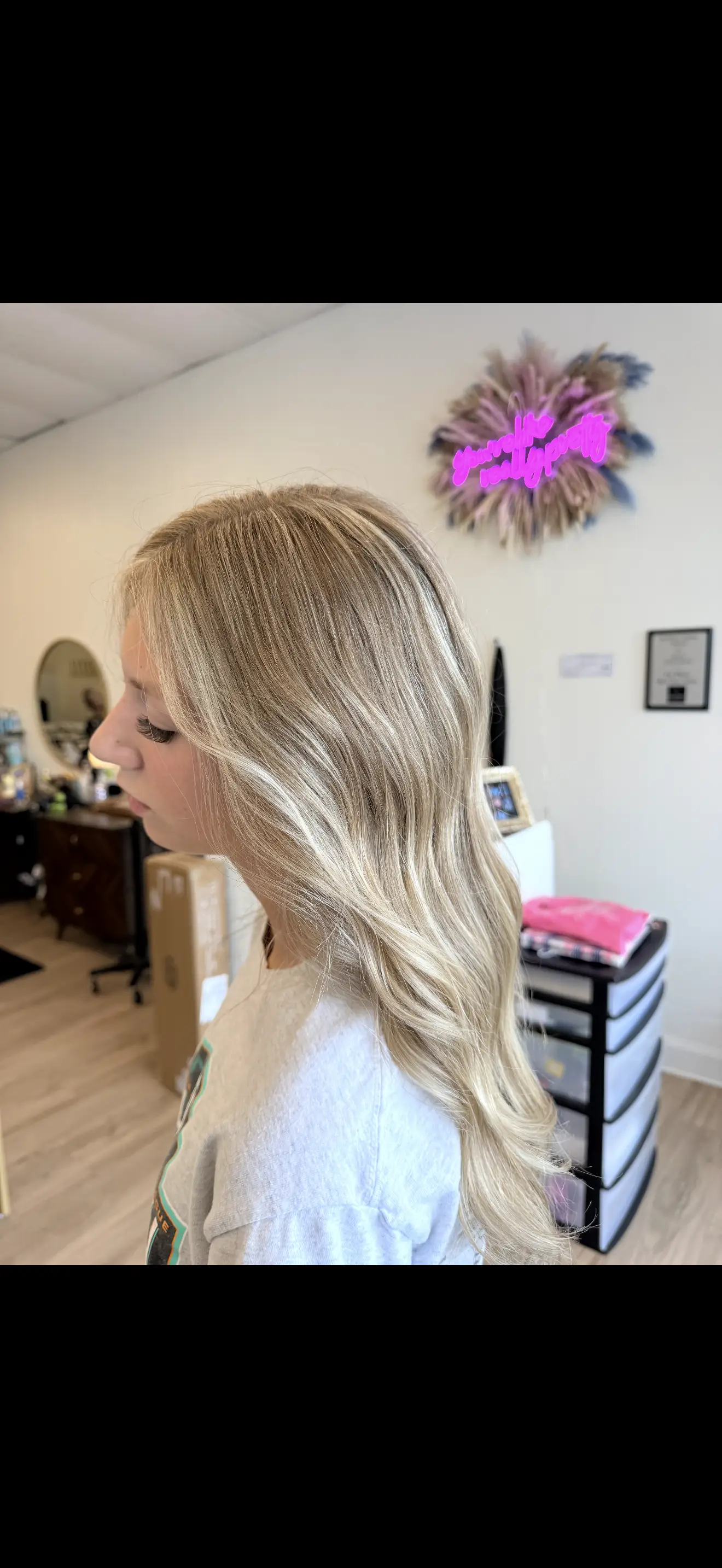 Work from Bombshell beauty bar