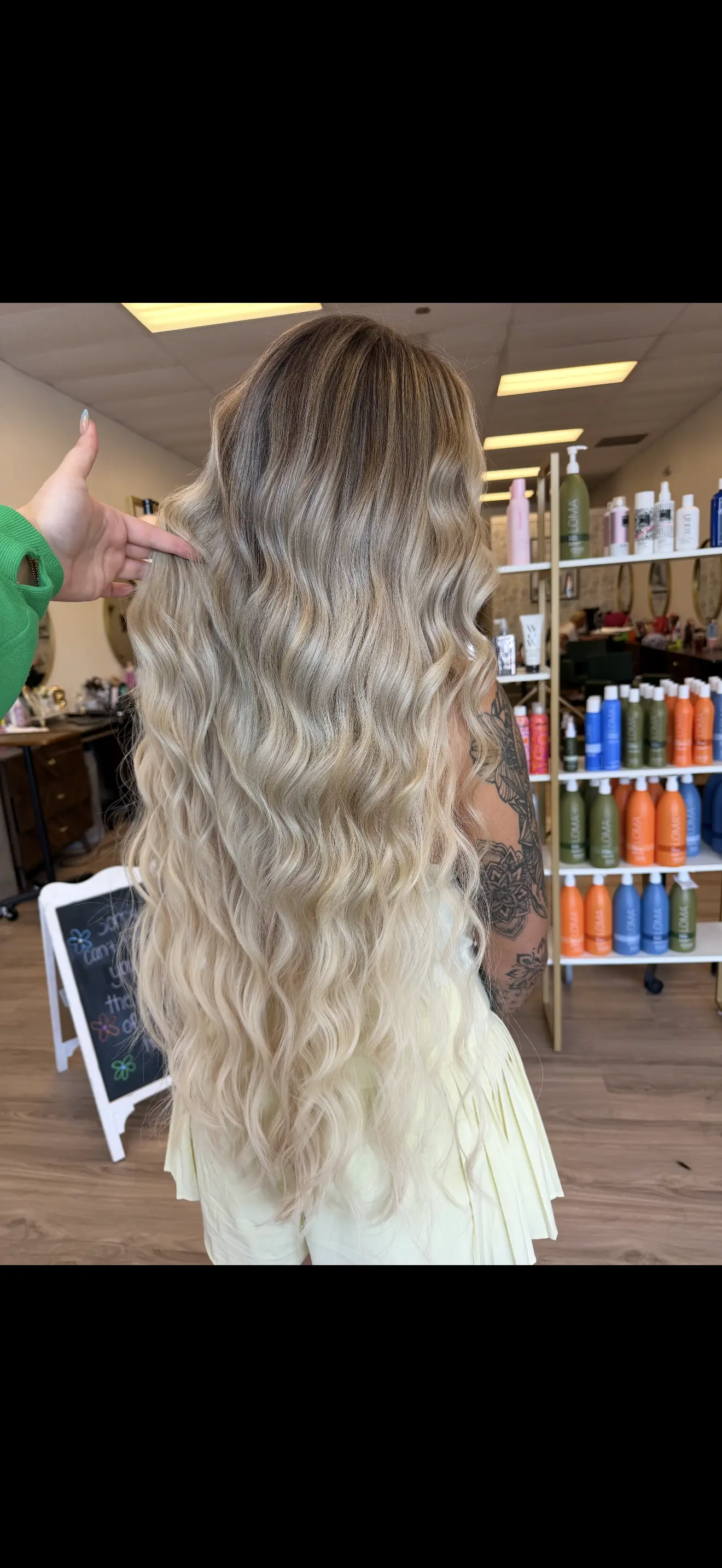 Work from Bombshell beauty bar