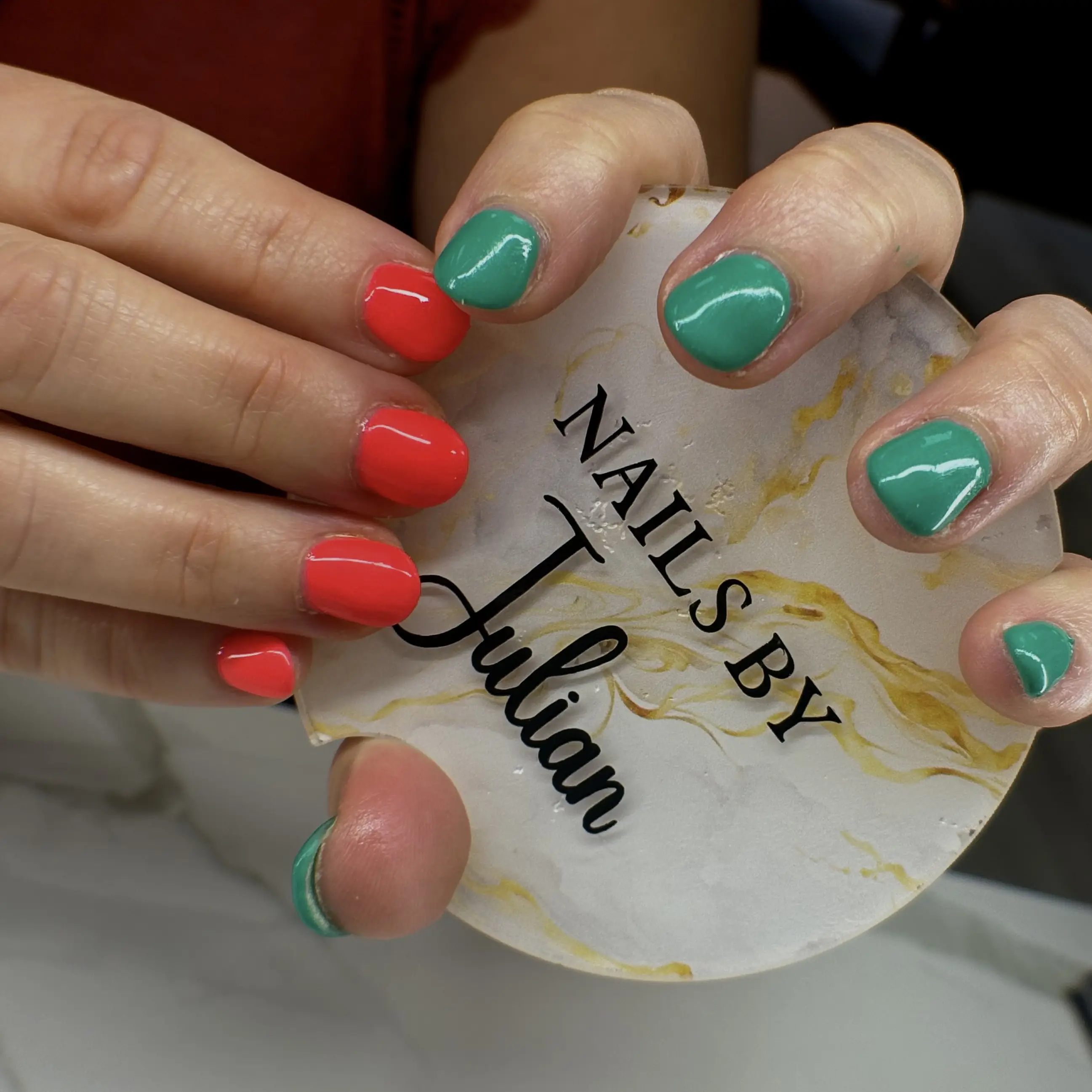 Work by Nails by Julian