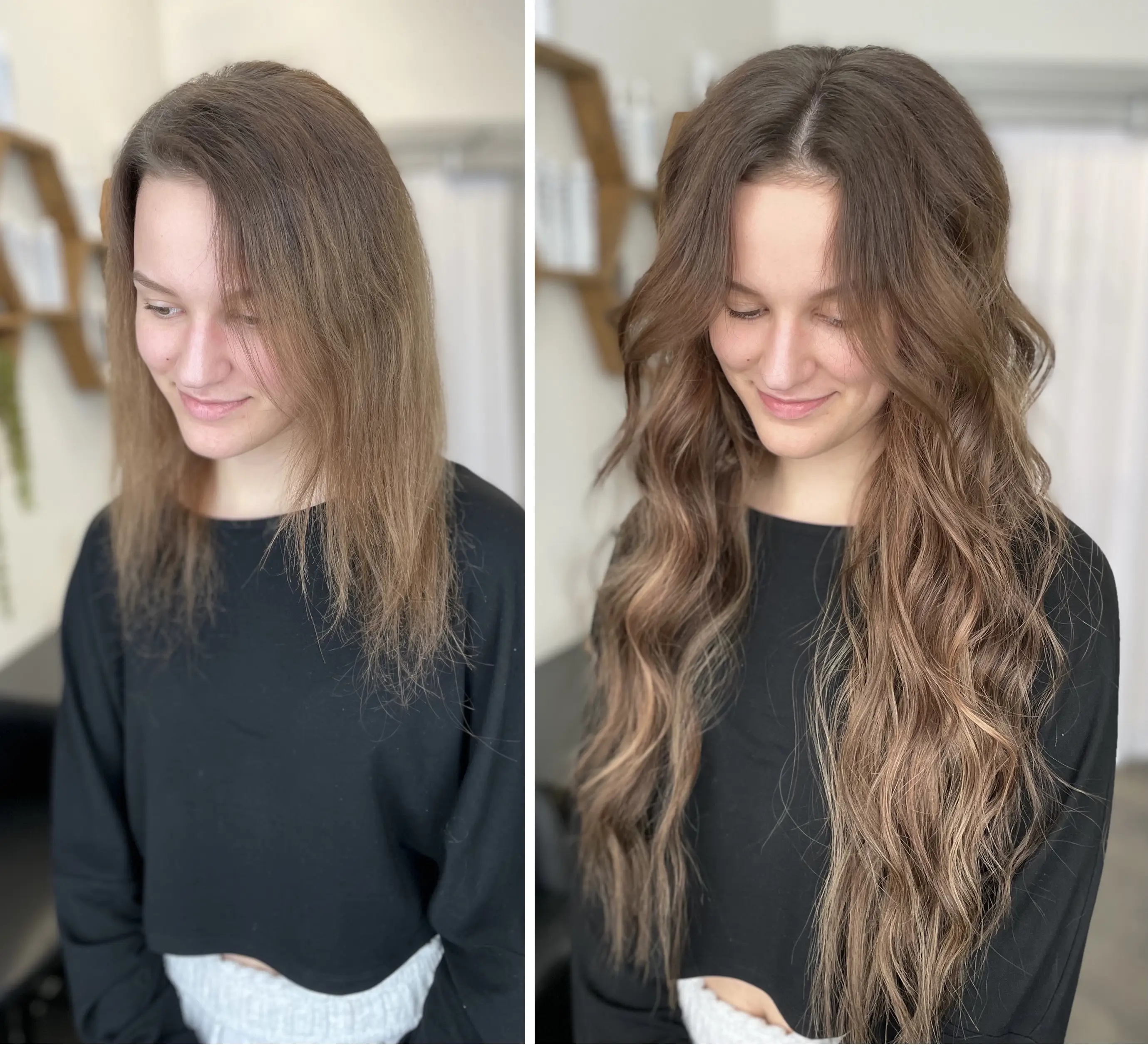 Hair Extension Artist Portfolio Photo