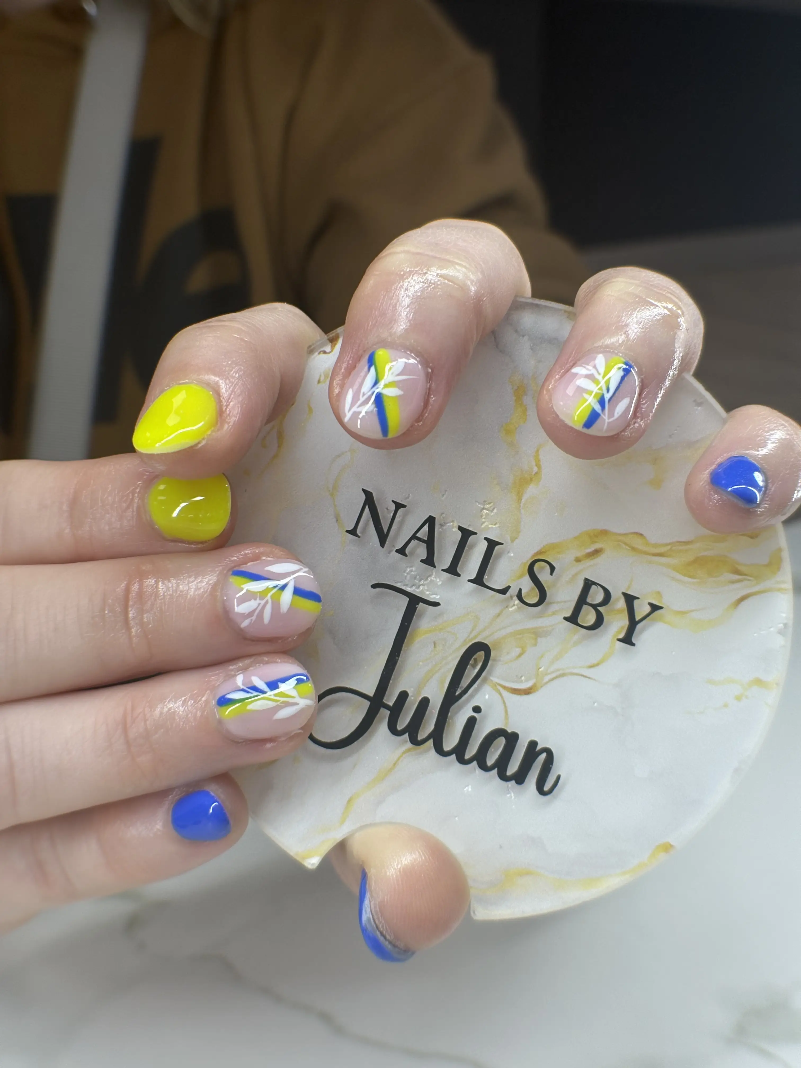 Work by Nails by Julian