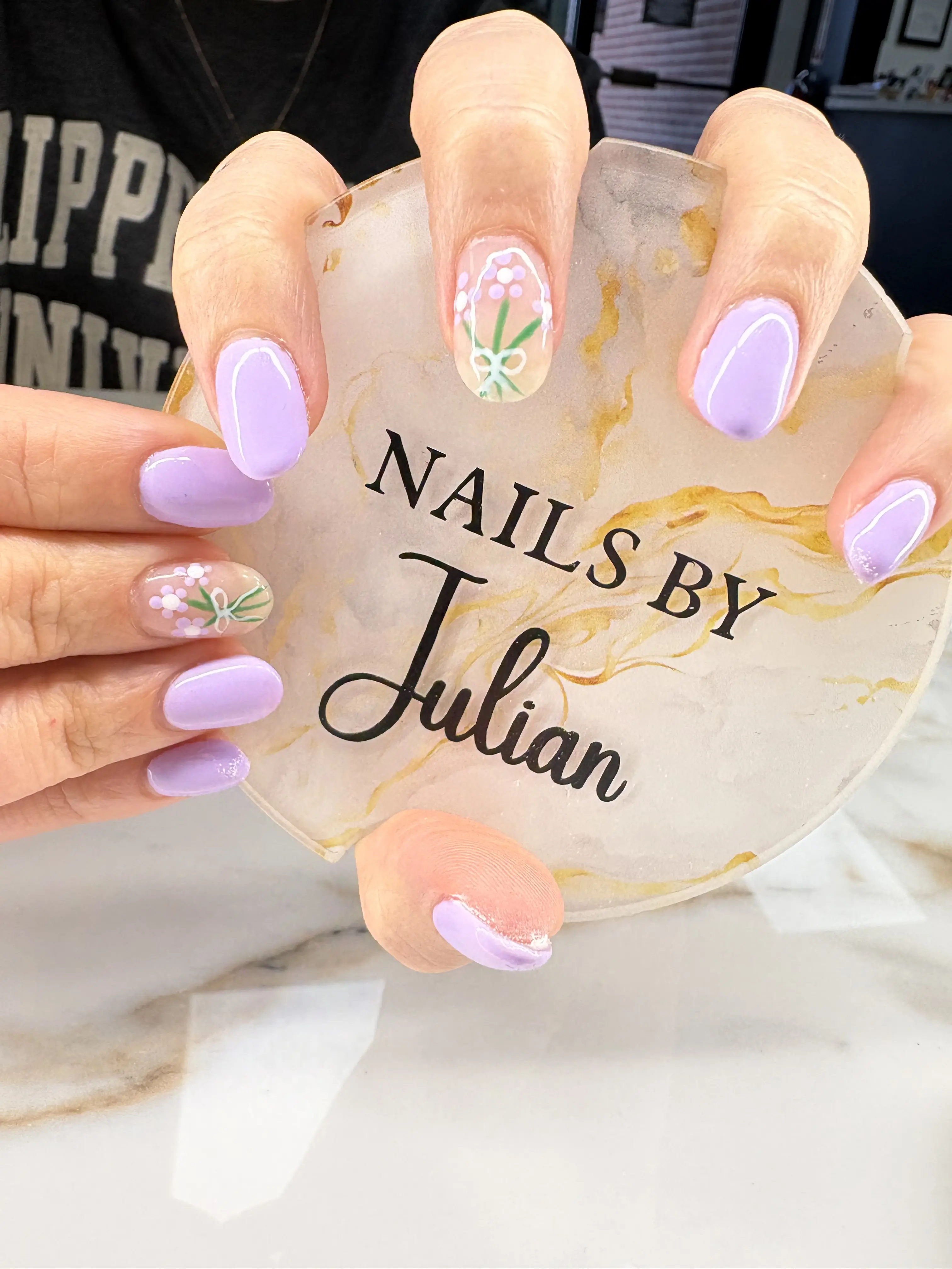 Work by Nails by Julian