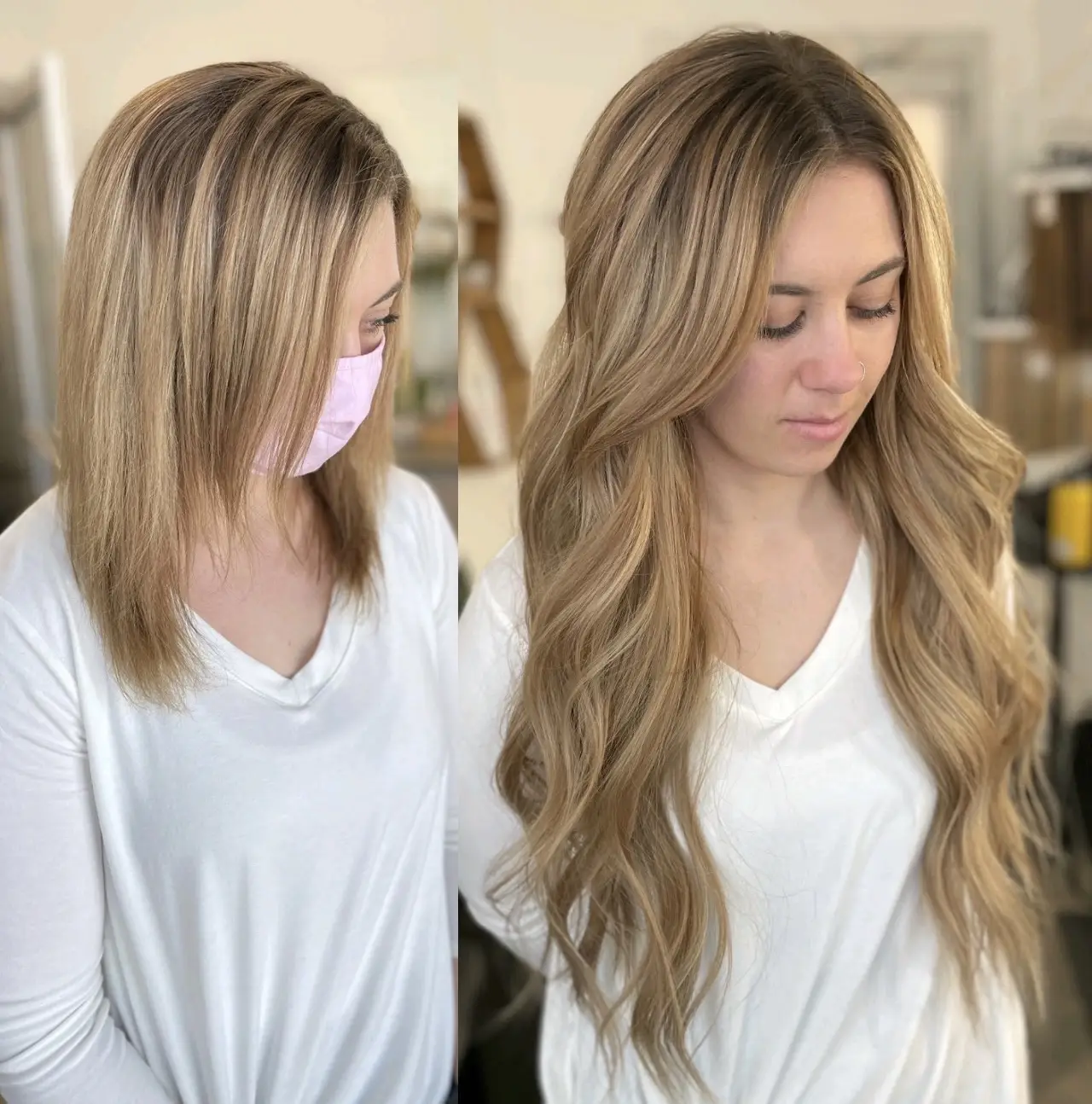 Hair Extension Artist Portfolio Photo