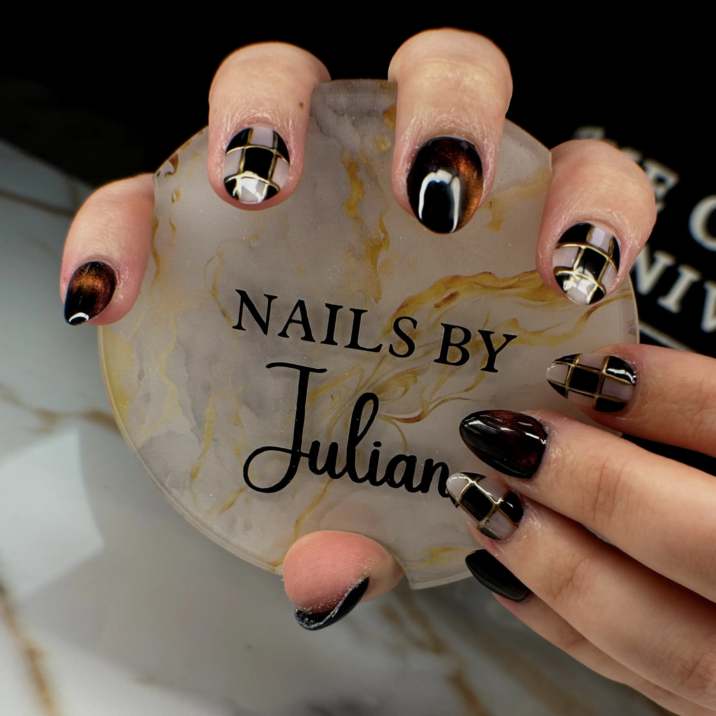 Work by Nails by Julian