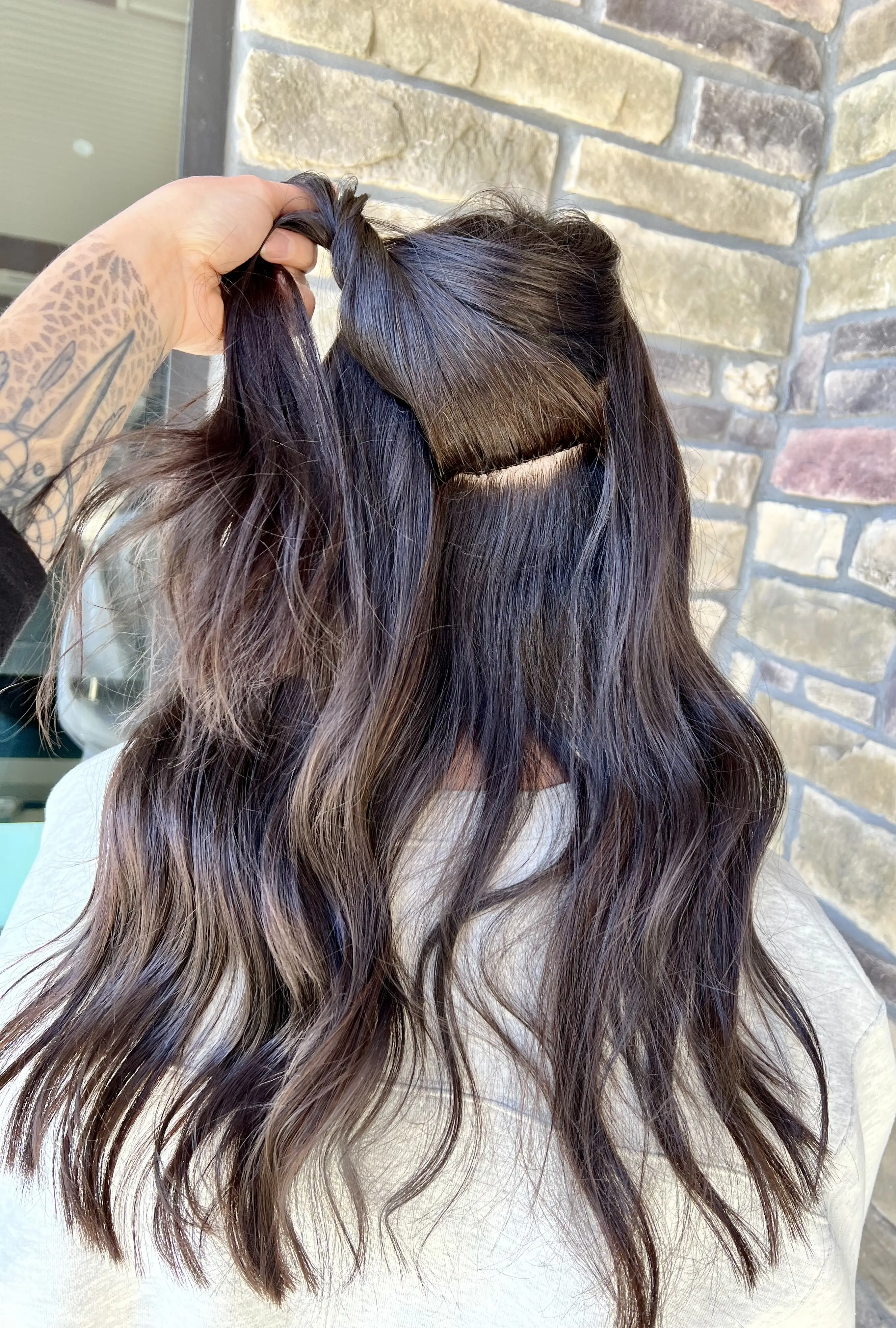 Hair Extension Artist Portfolio Photo