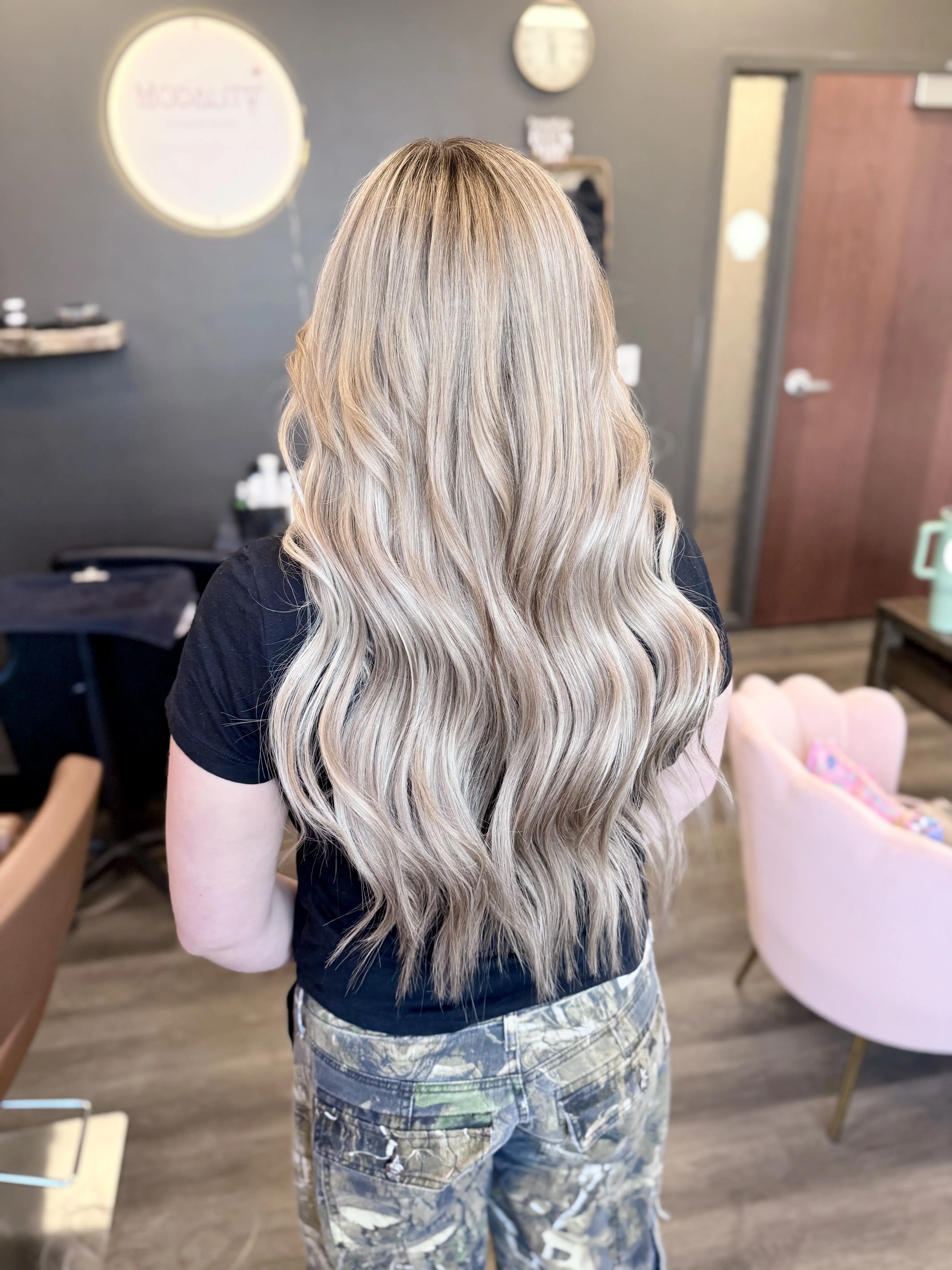 Hair Extension Artist Portfolio Photo