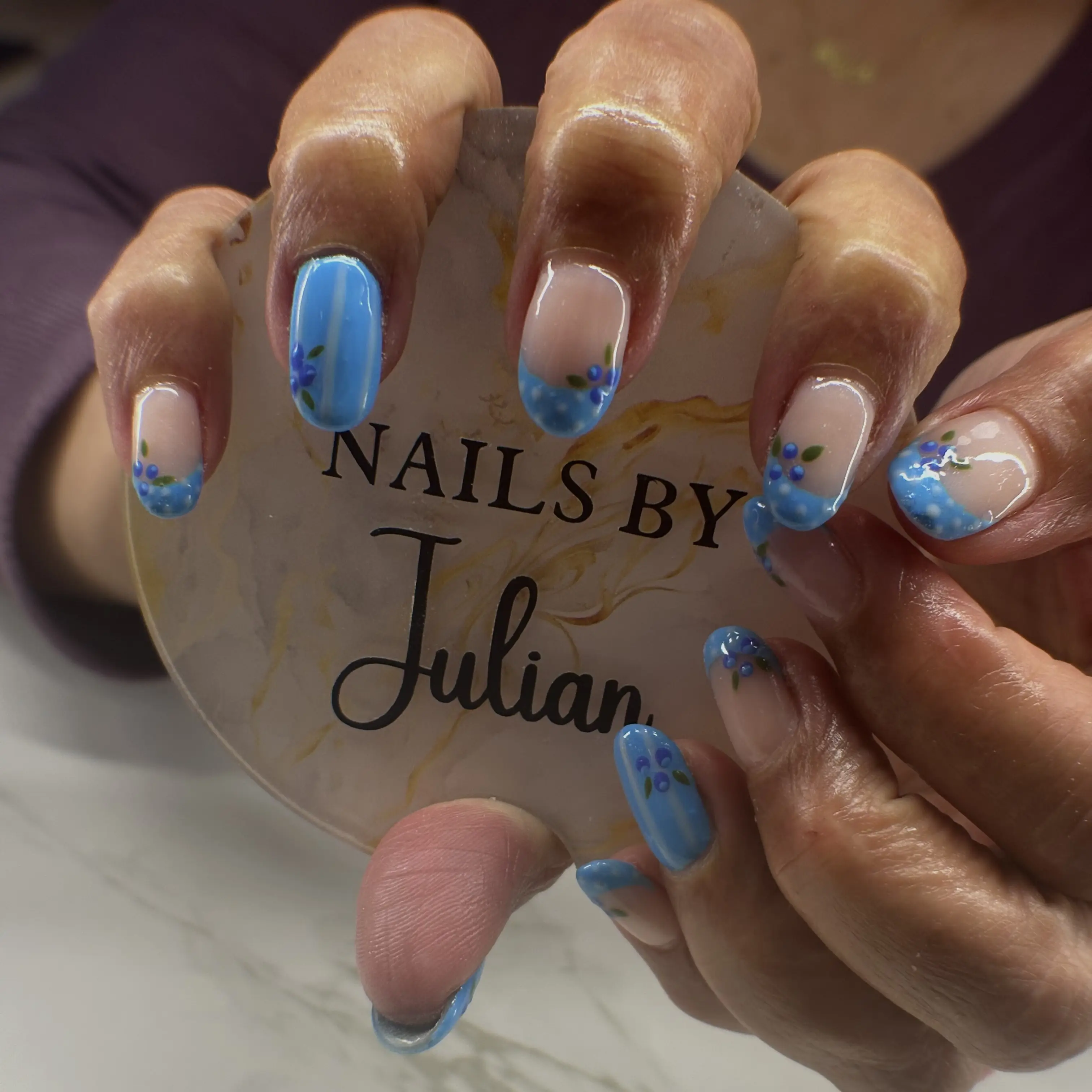 Work by Nails by Julian