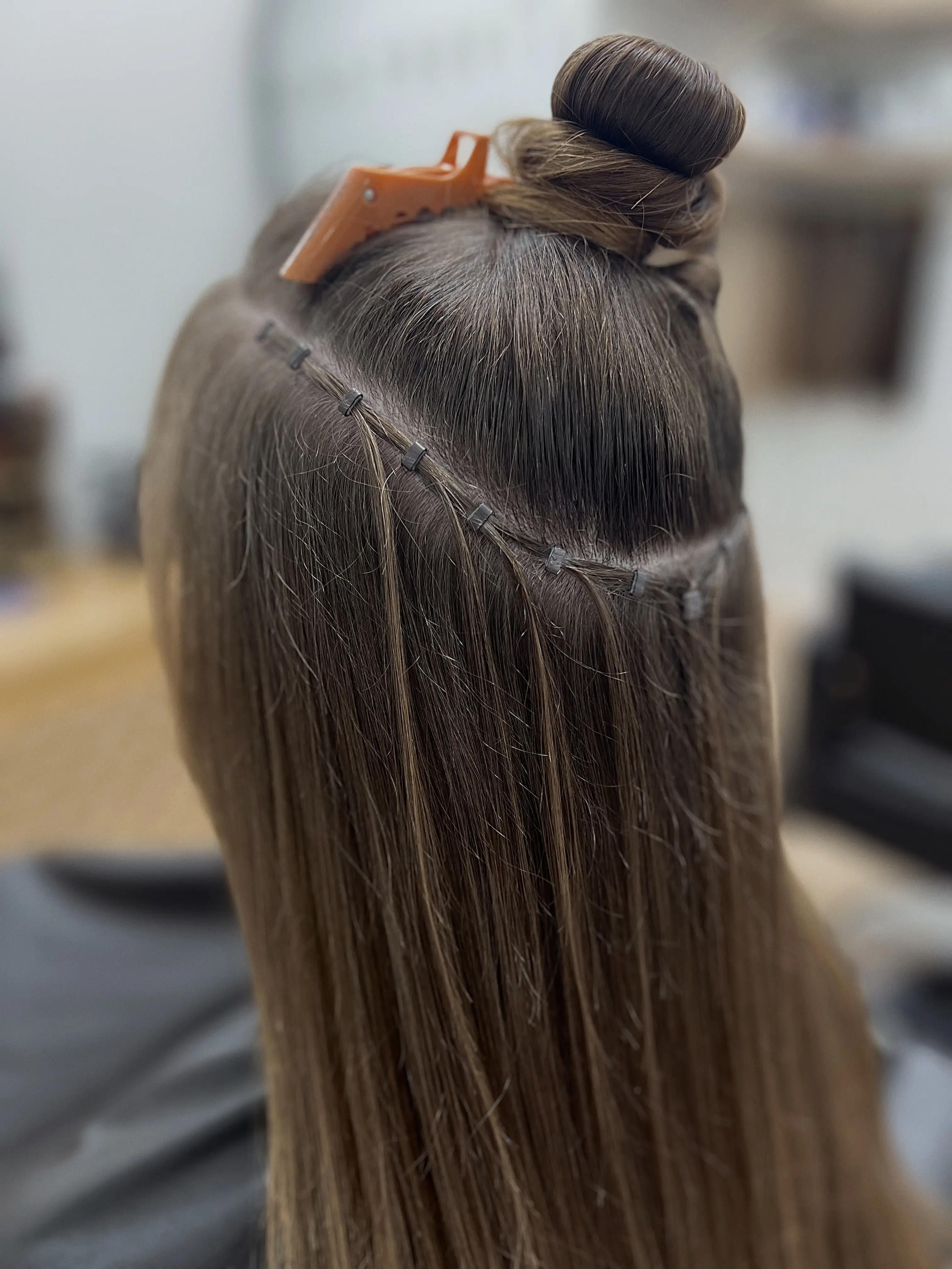 Work by Becca Oyler at The Ivory Hair Lounge located at 2152 North Hill Field Road Suite 103