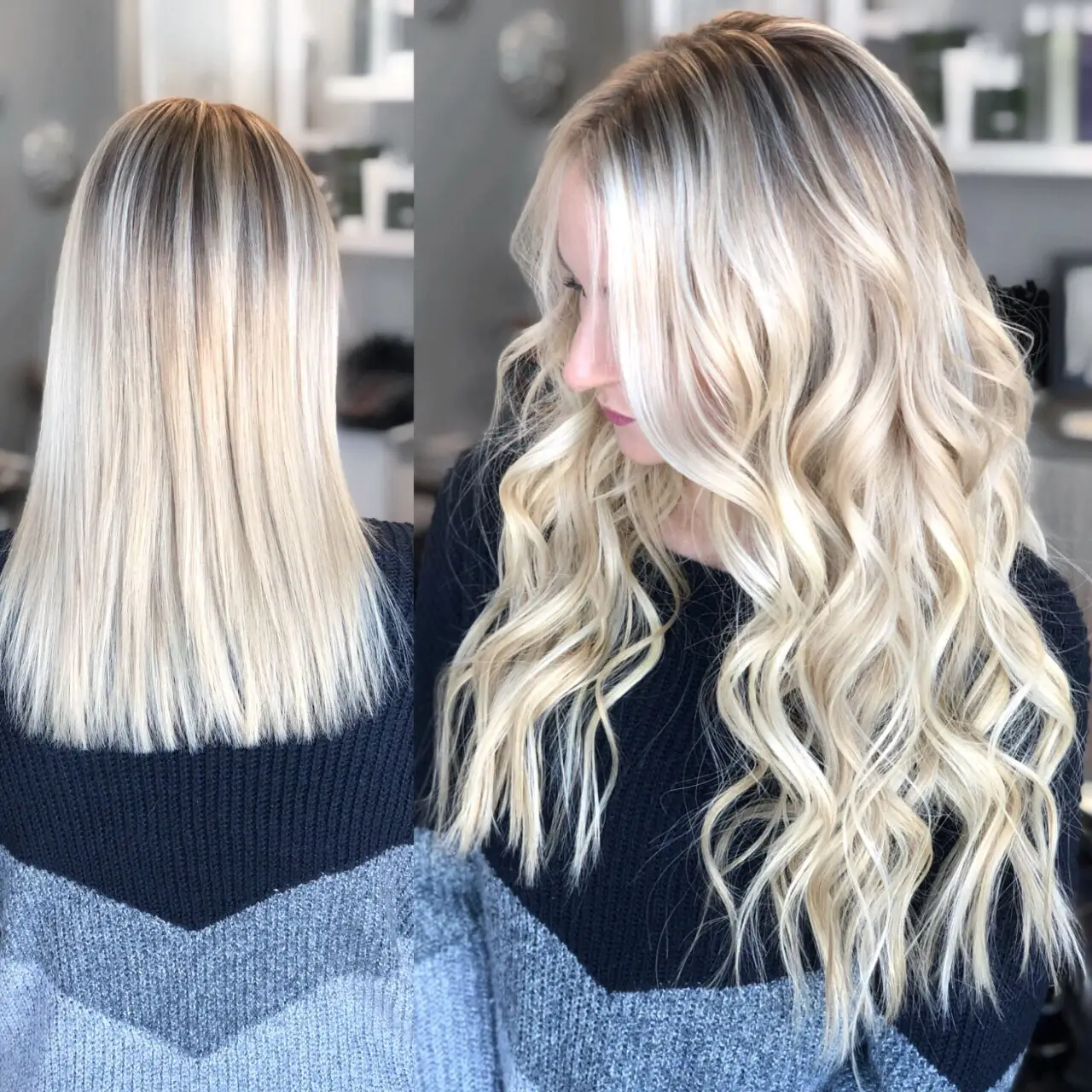 Hair Extension Artist Portfolio Photo