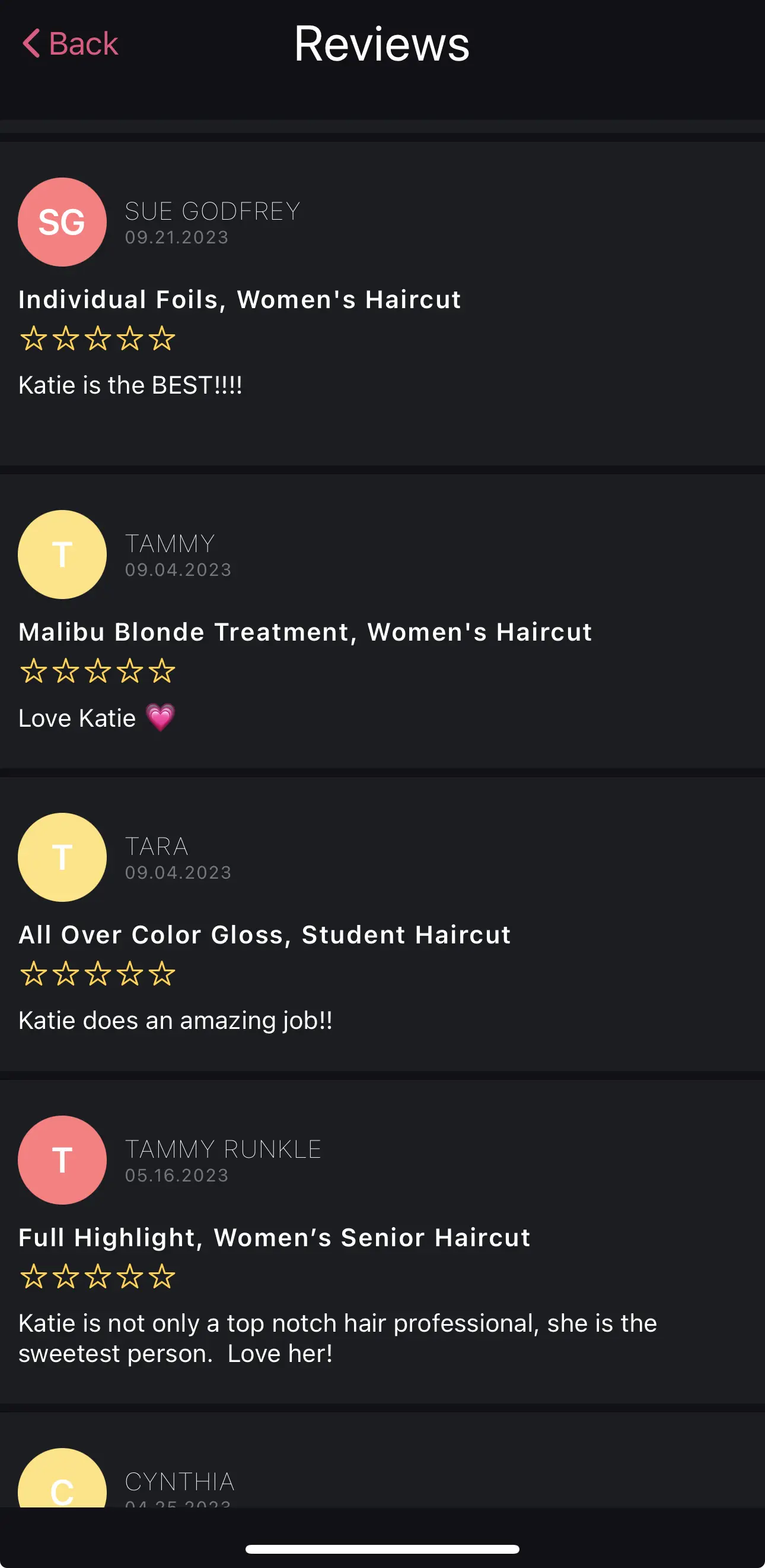 Stylist Portfolio Photo