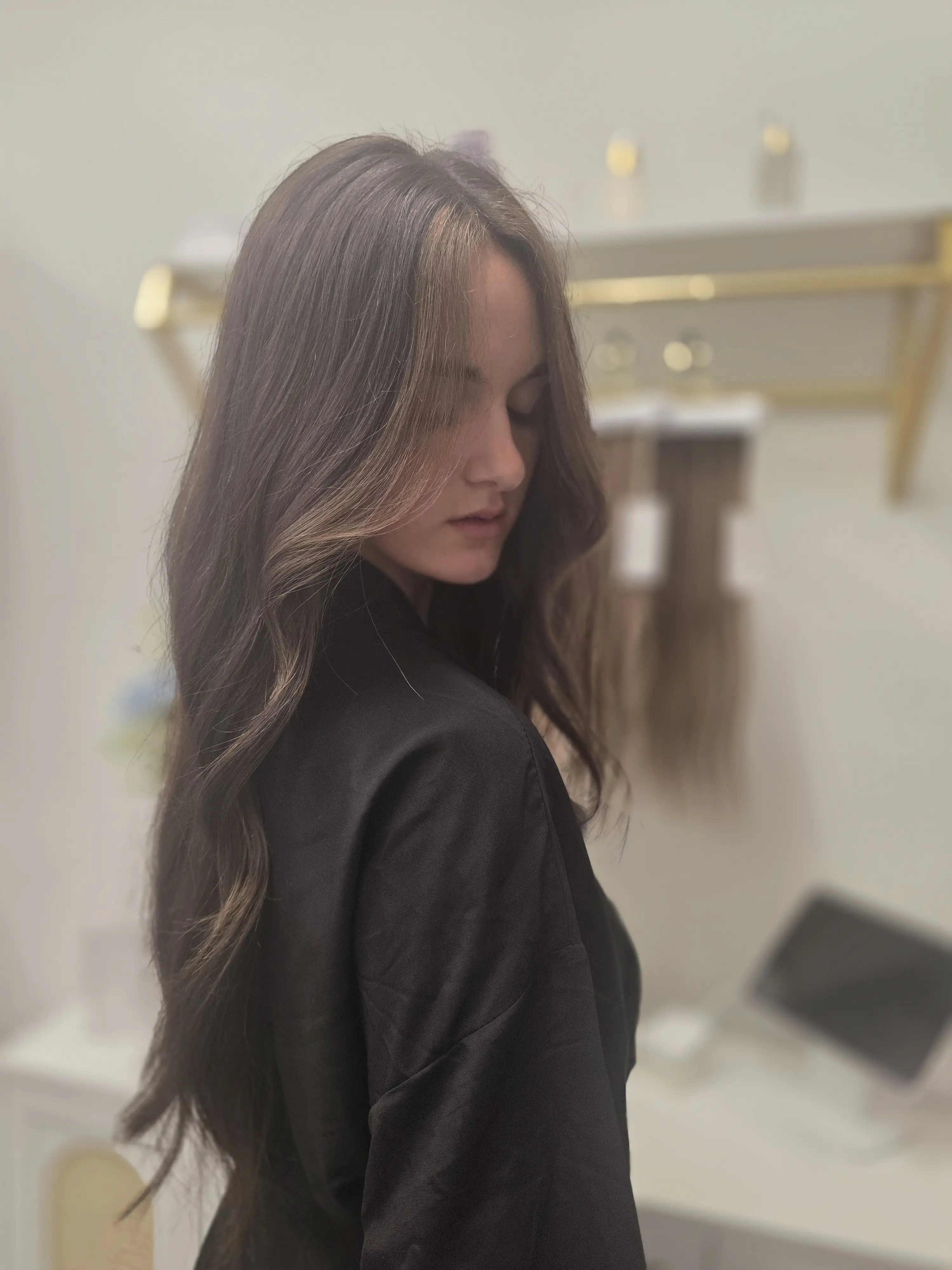 Hair Extension Artist Portfolio Photo