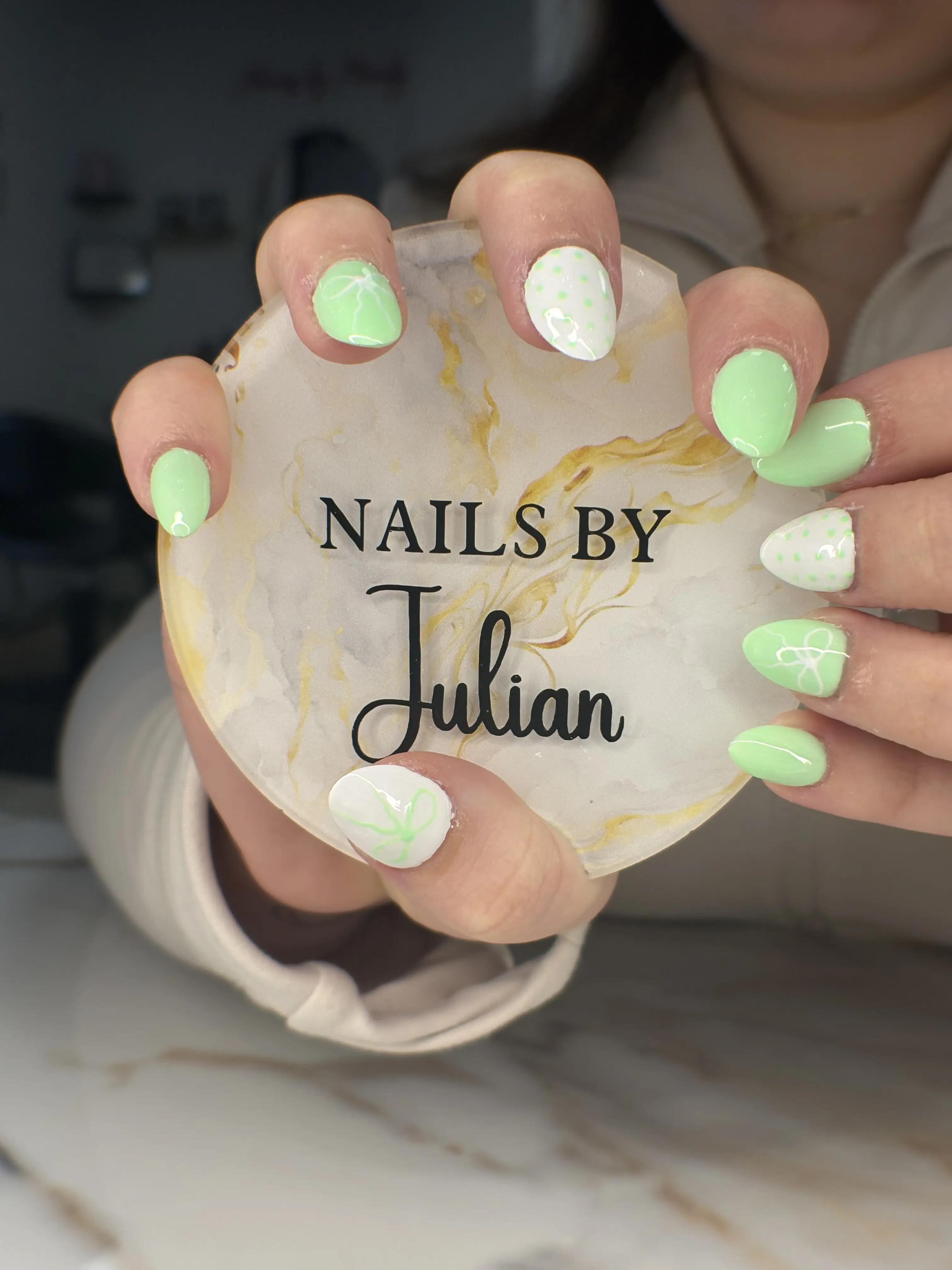 Work by Nails by Julian