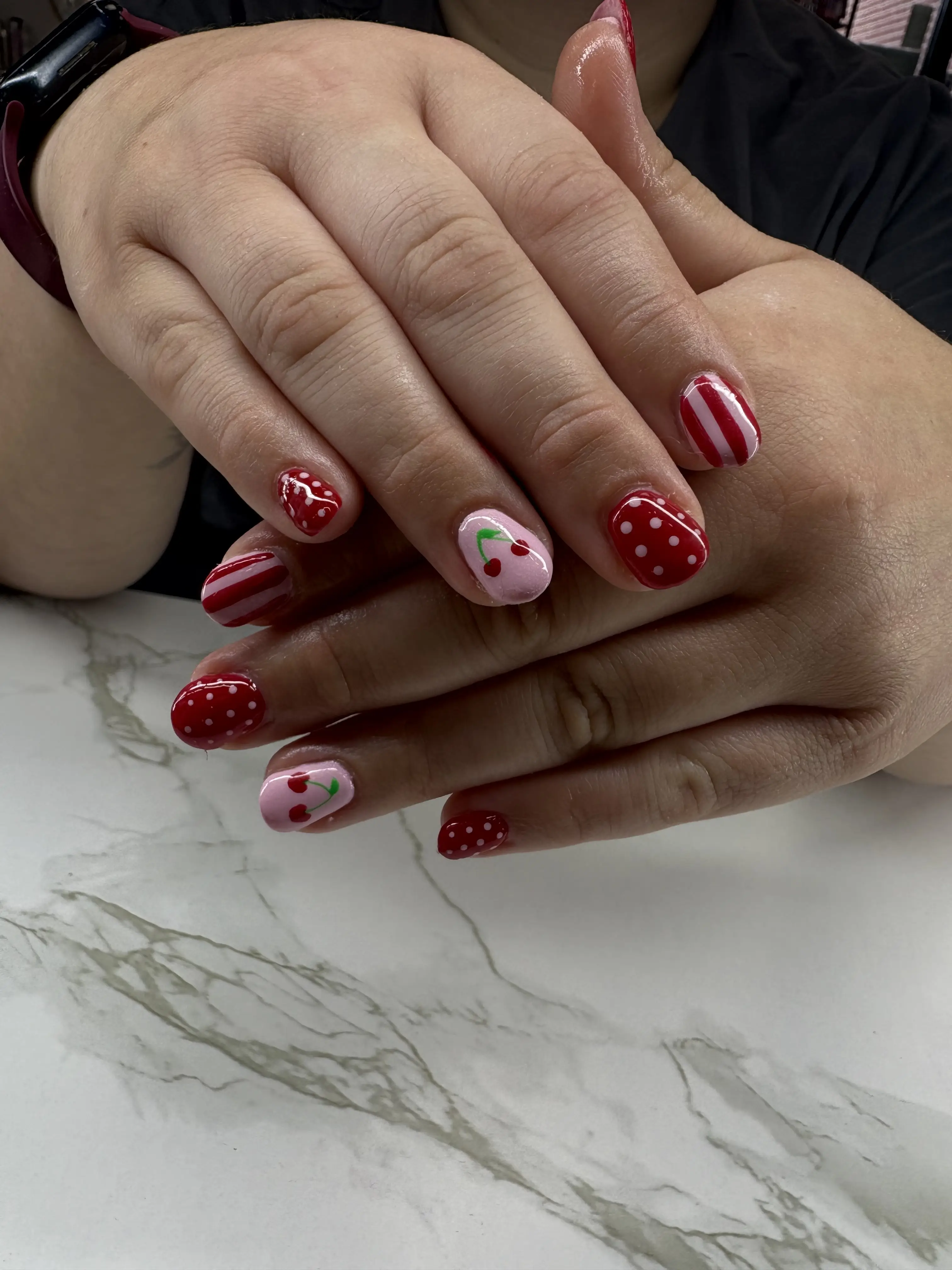 Work by Nails by Julian