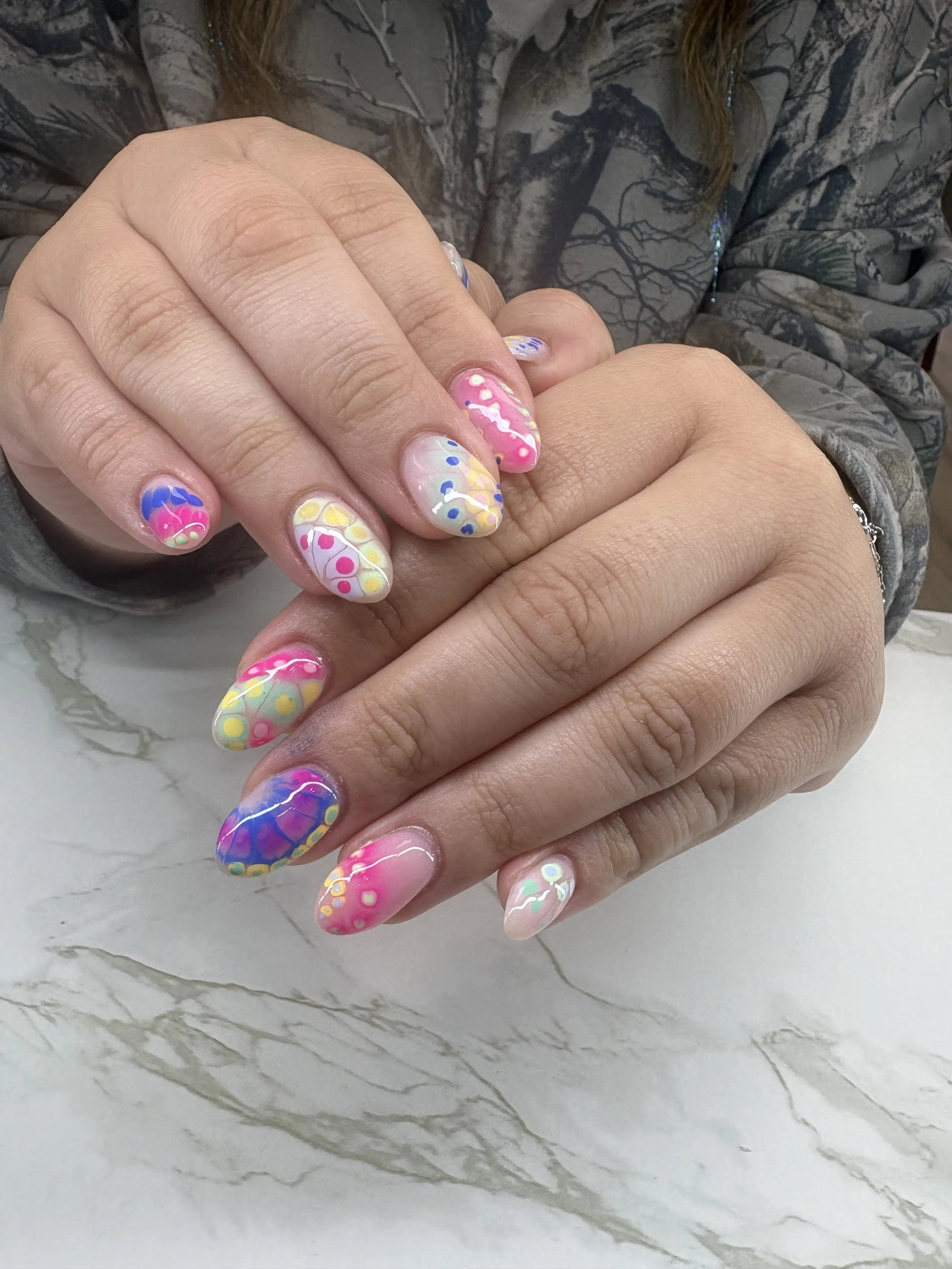 Work by Nails by Julian