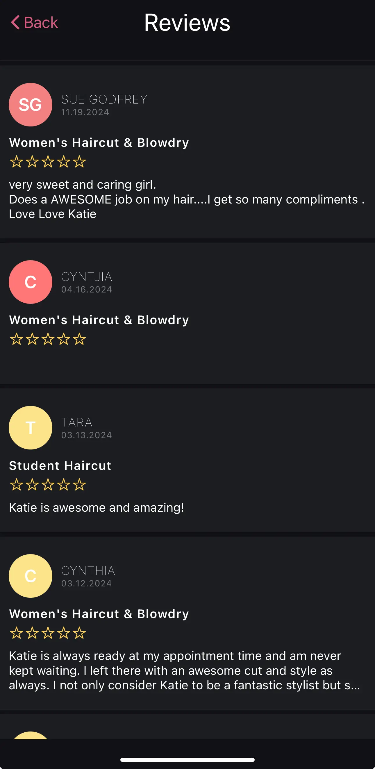 Stylist Portfolio Photo