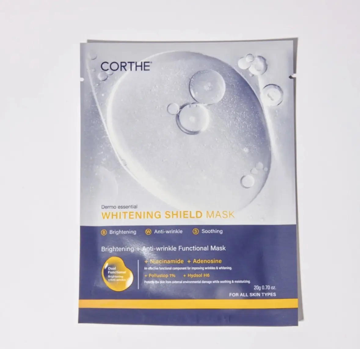 Dermo Essential Brightening Shield Mask