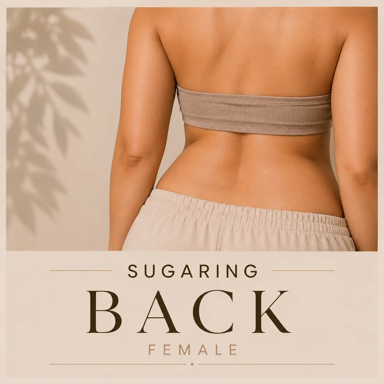 Sugaring -Full back (Female)