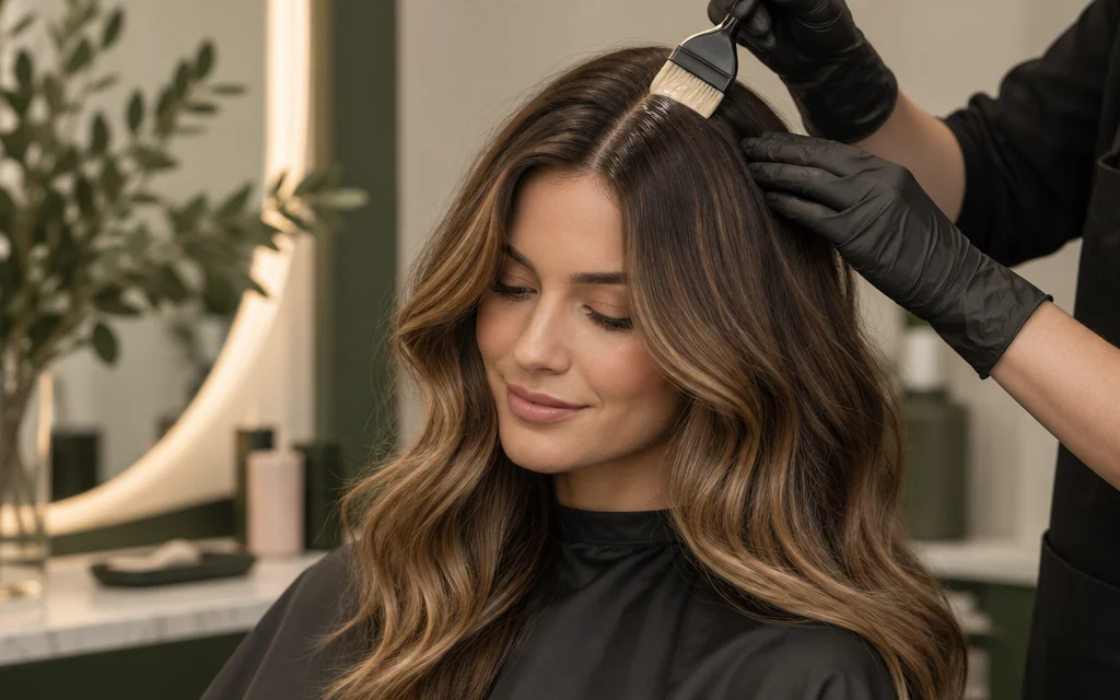 Root Retouch + Haircut