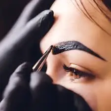 Stained Brows With Wax