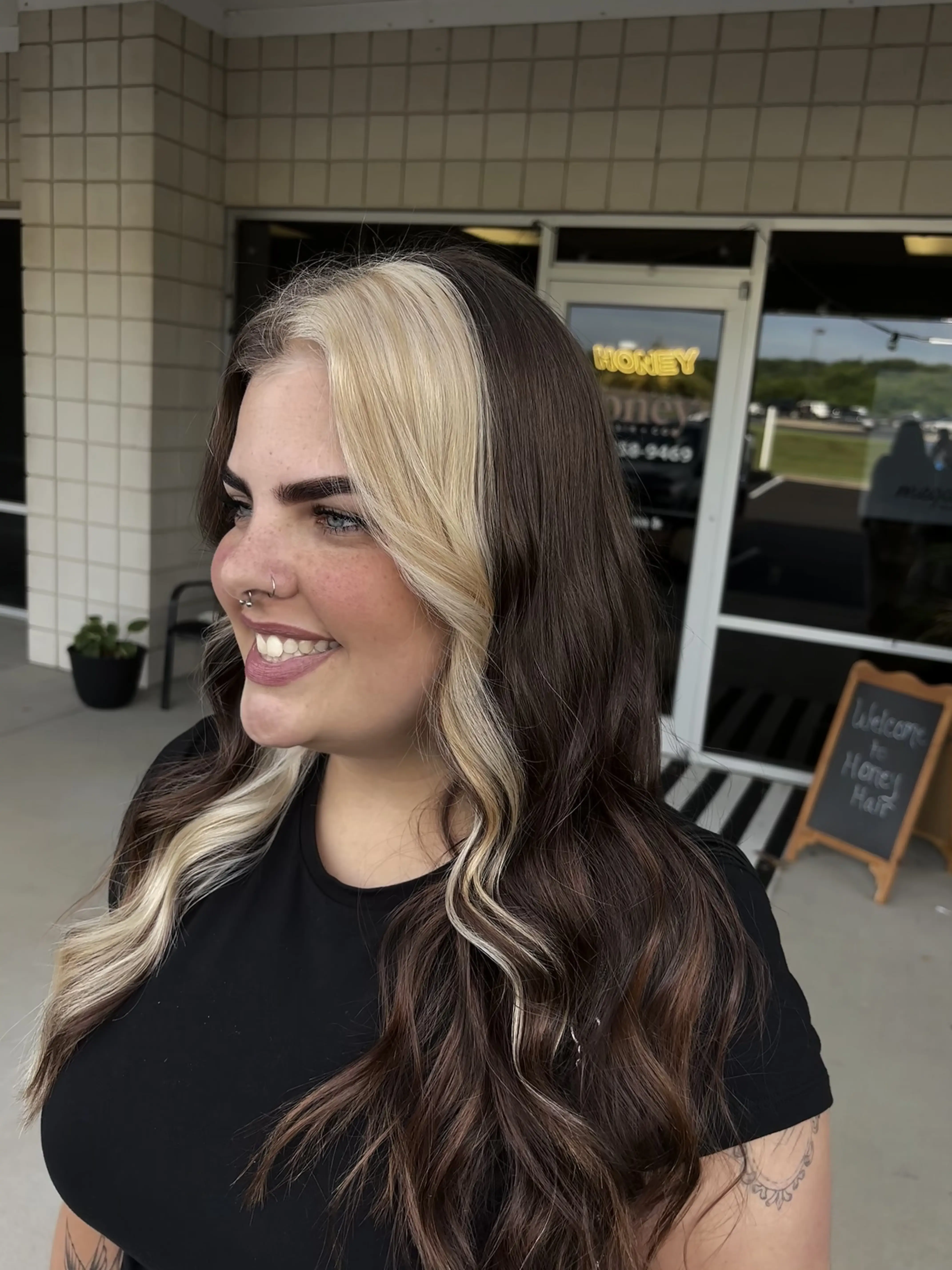 Partial Bleach Retouch