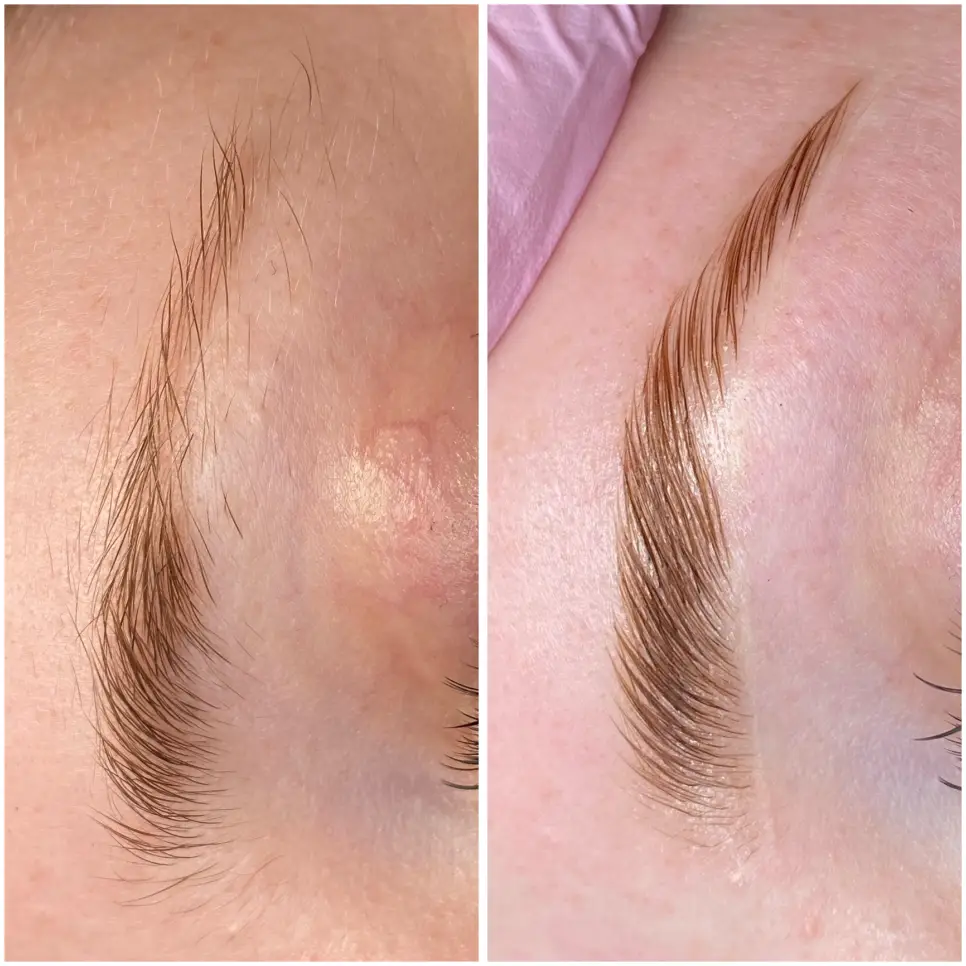Existing Client-Brow Lamination NO TINT