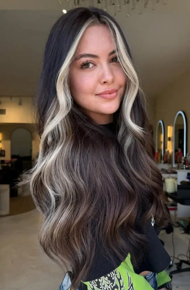 Face Framing Highlights