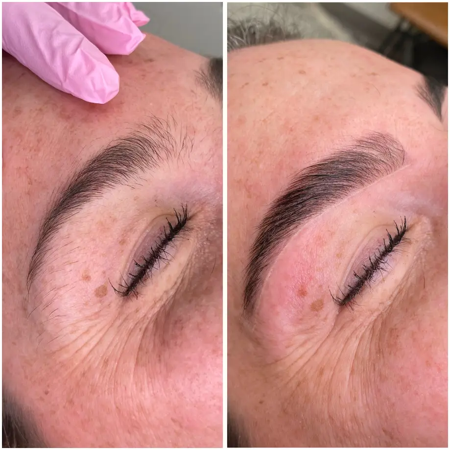 New Client- Brow Lamination + Hybrid Tint
