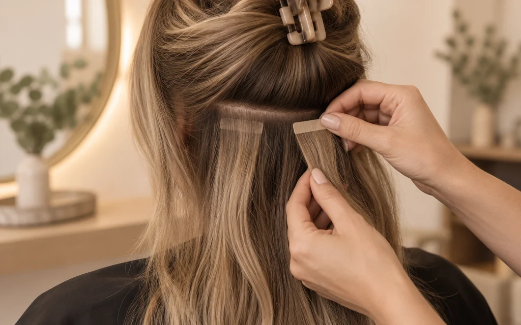 Tape In Extension Removal