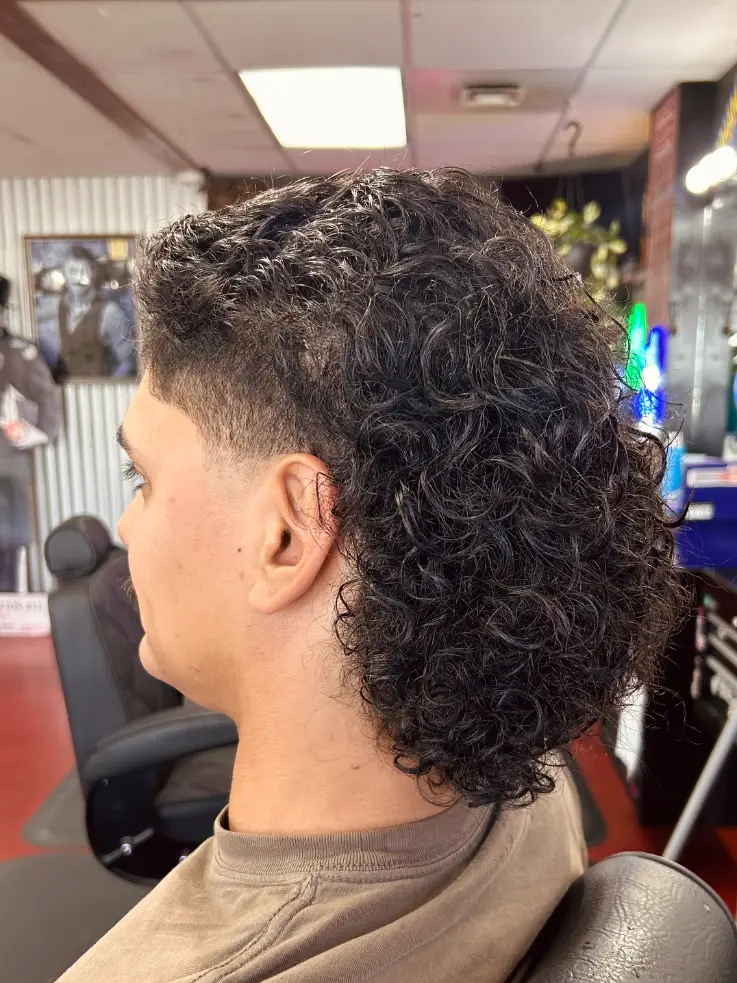 Men’s Long haircut 