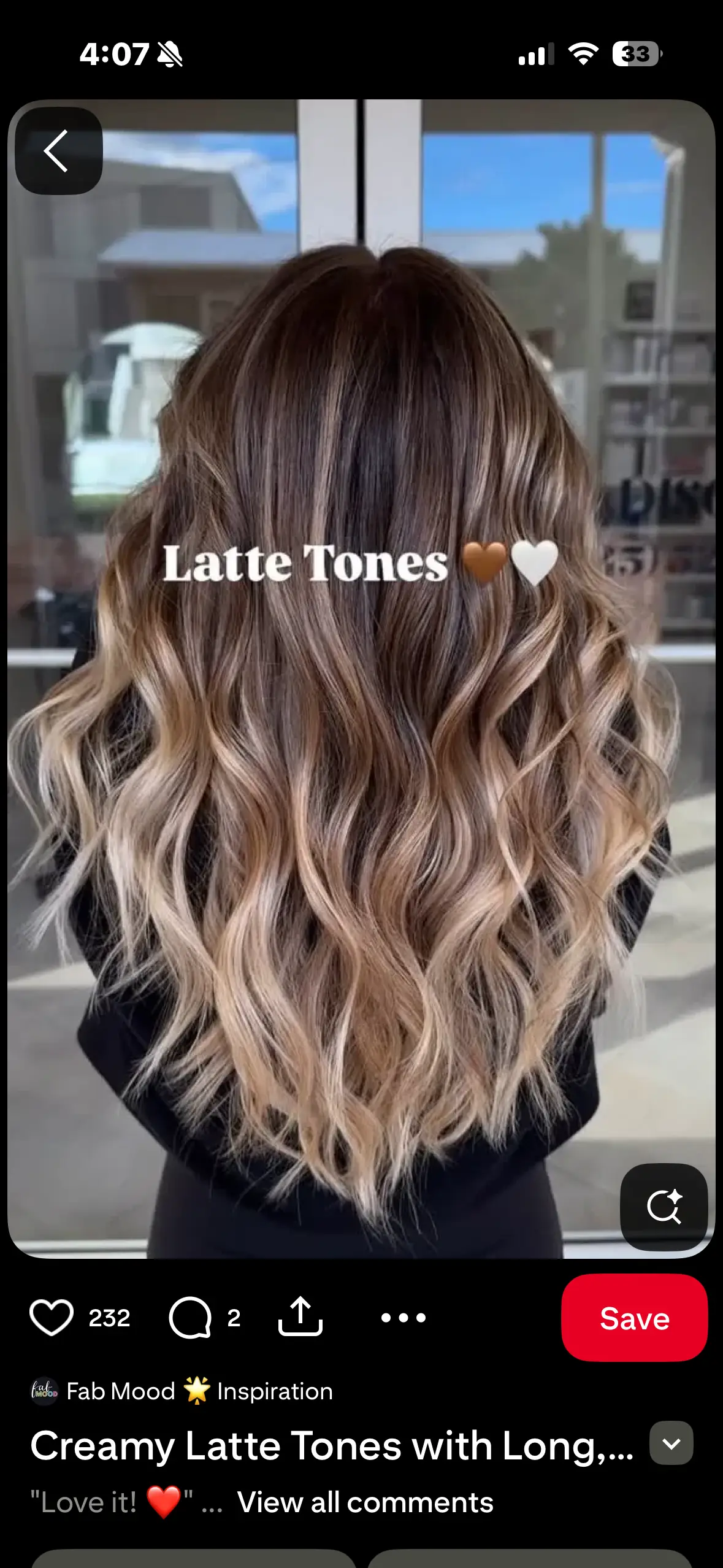 Fall Ombre Model
