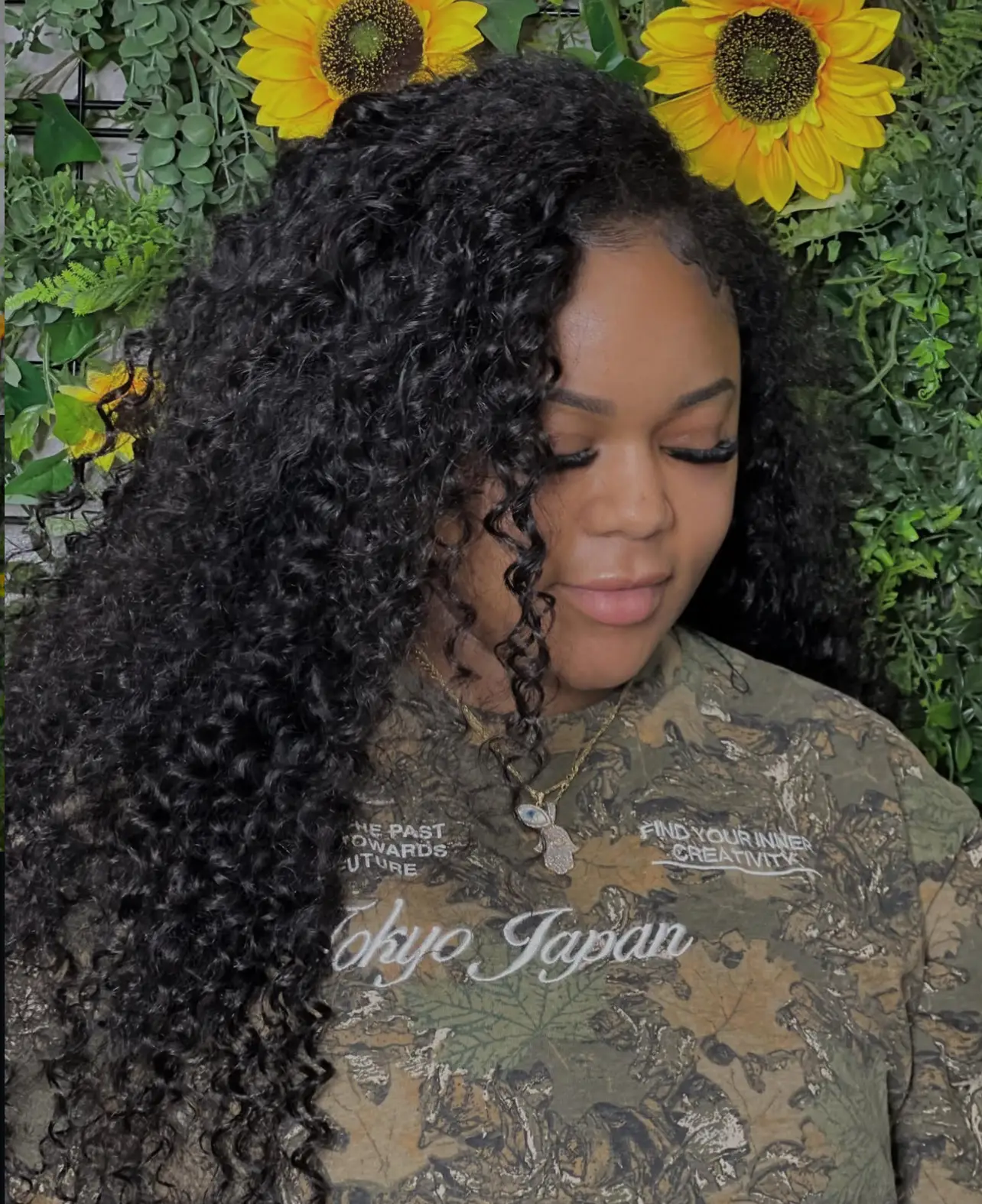 Curly Flip over Sewin 
