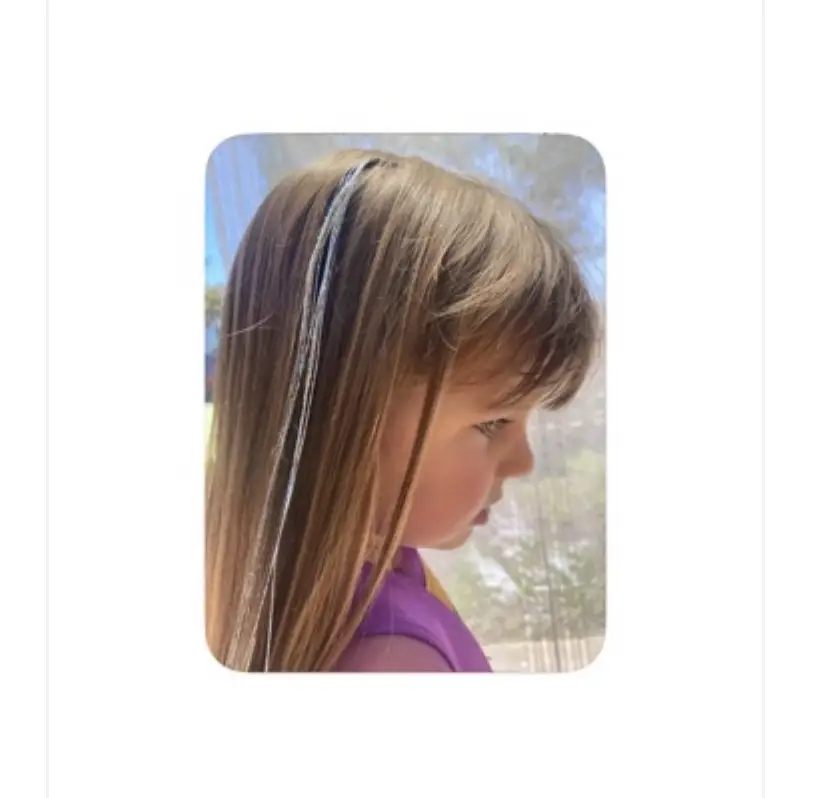 Hair tinsel add-on