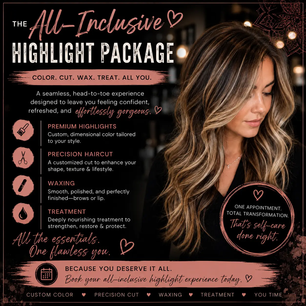  Highlight & Haircut Package