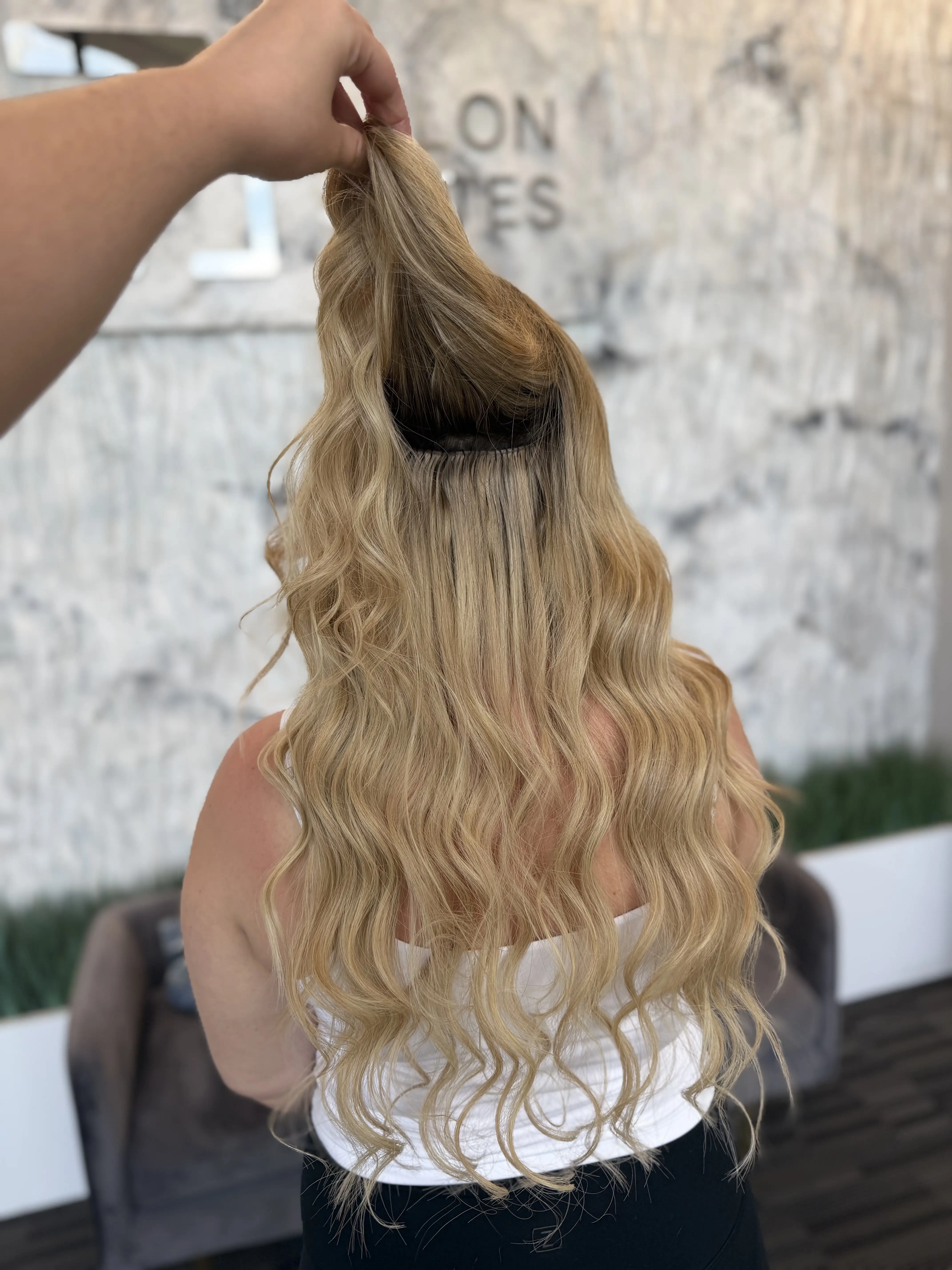 Hair extension quick fix