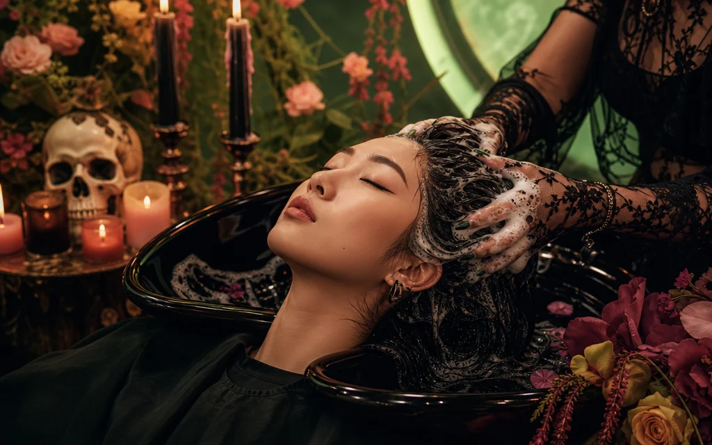 Relaxing Hair Wash
