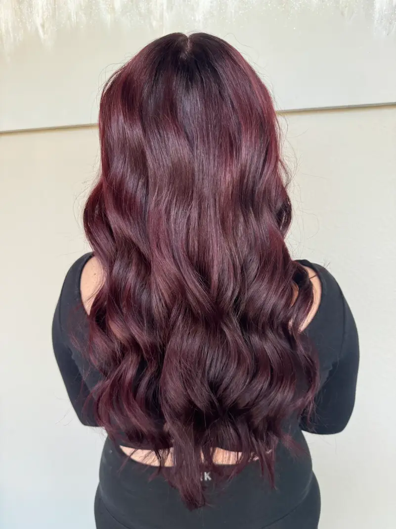 Vibrant Red All Over Color