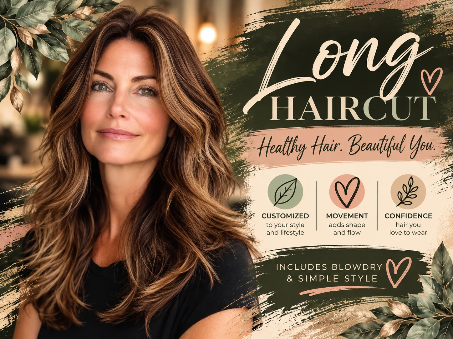 Women's Haircut-Long